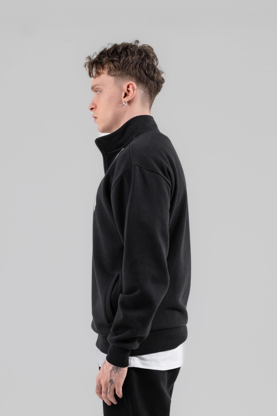 HALFZIP XX BASIC BLACK
