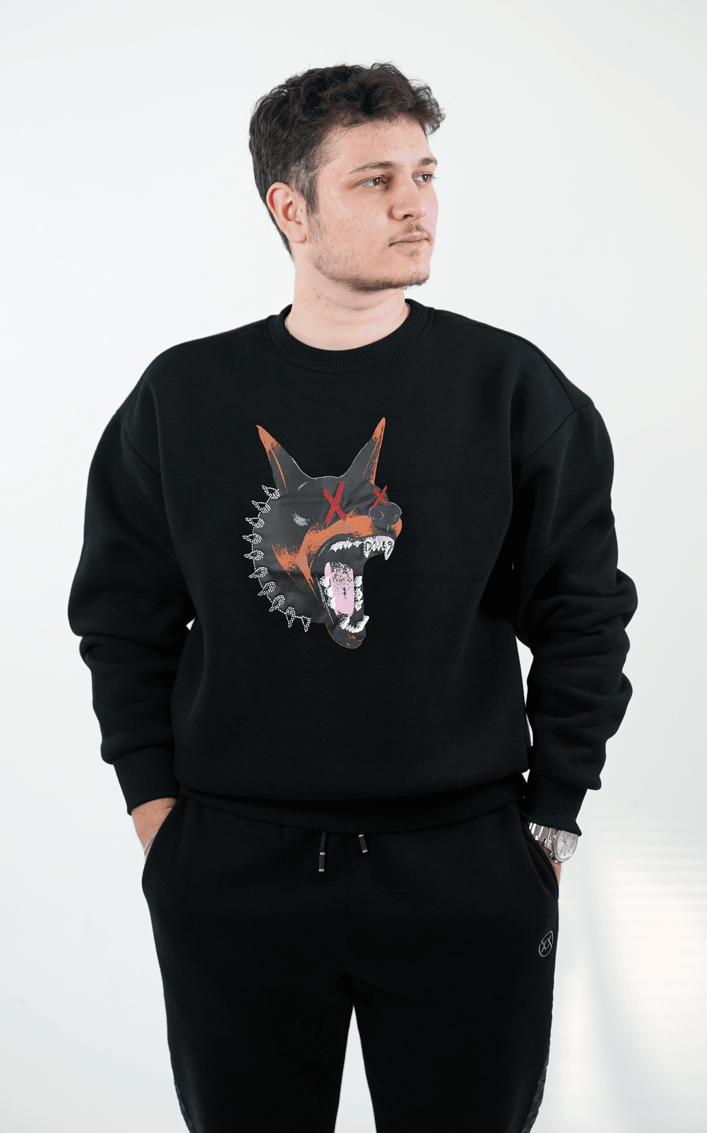 DOBERMAN CREWNECK OVERSIZE