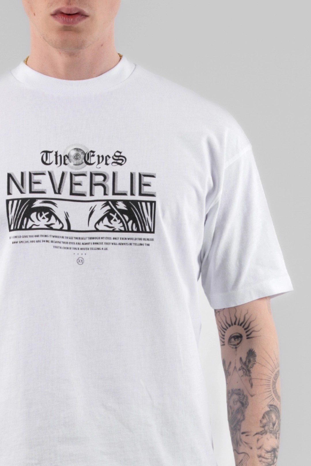 THE EYES NEVERLIE TEE T-SHIRT