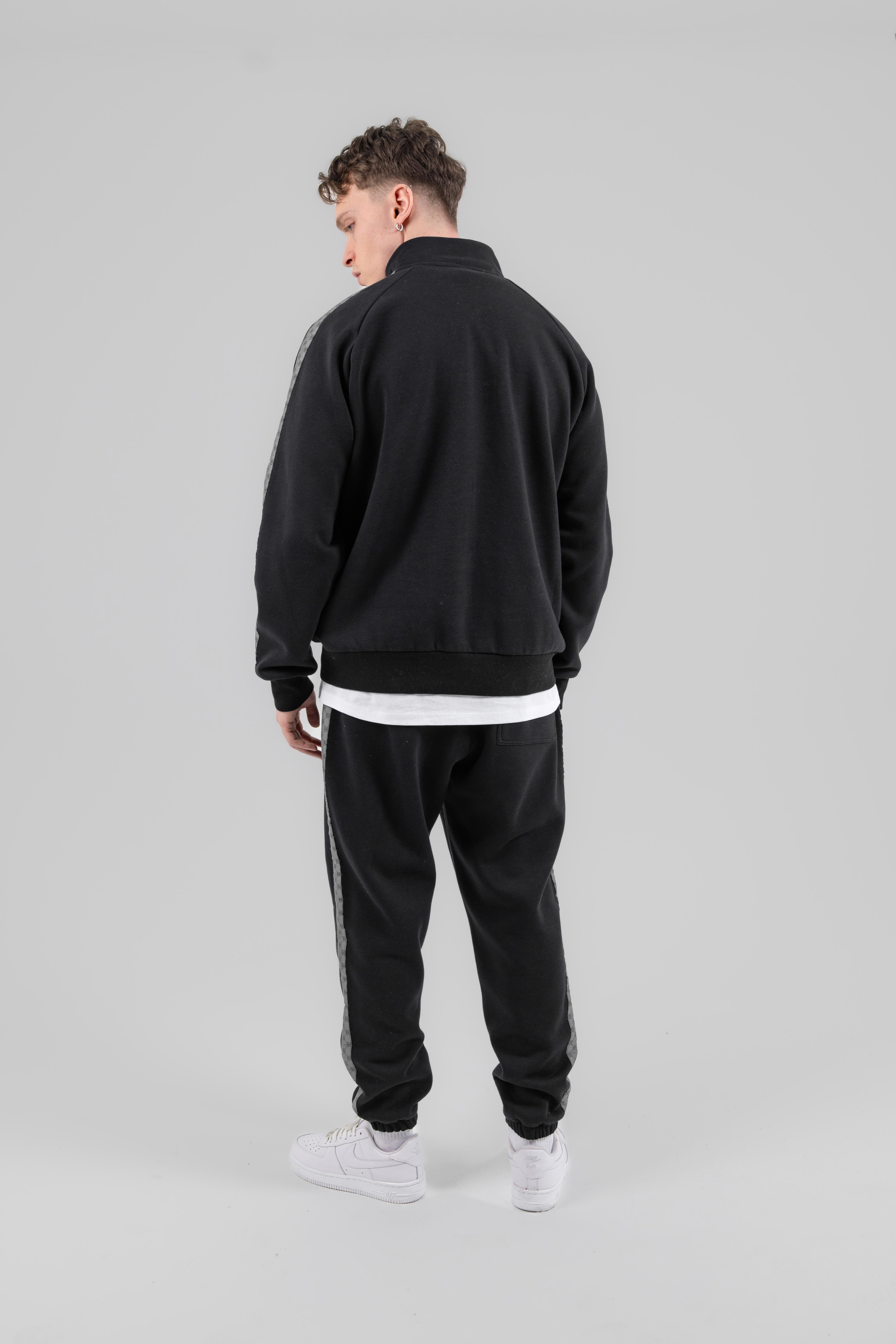 HALFZIP TRACKSUIT BLACK