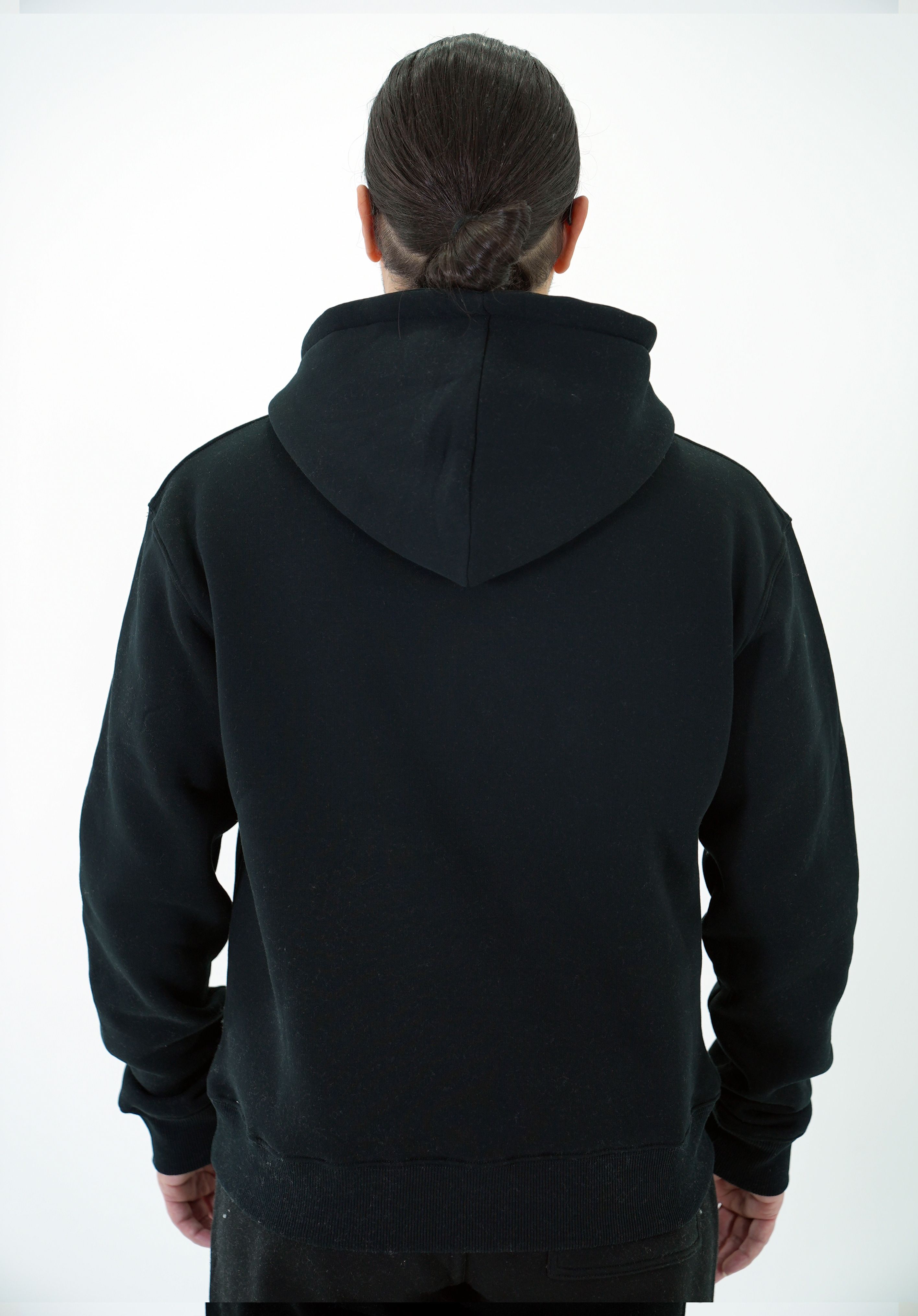 POSTAL MEDIVAL PURPLE SİYAH HOODIE