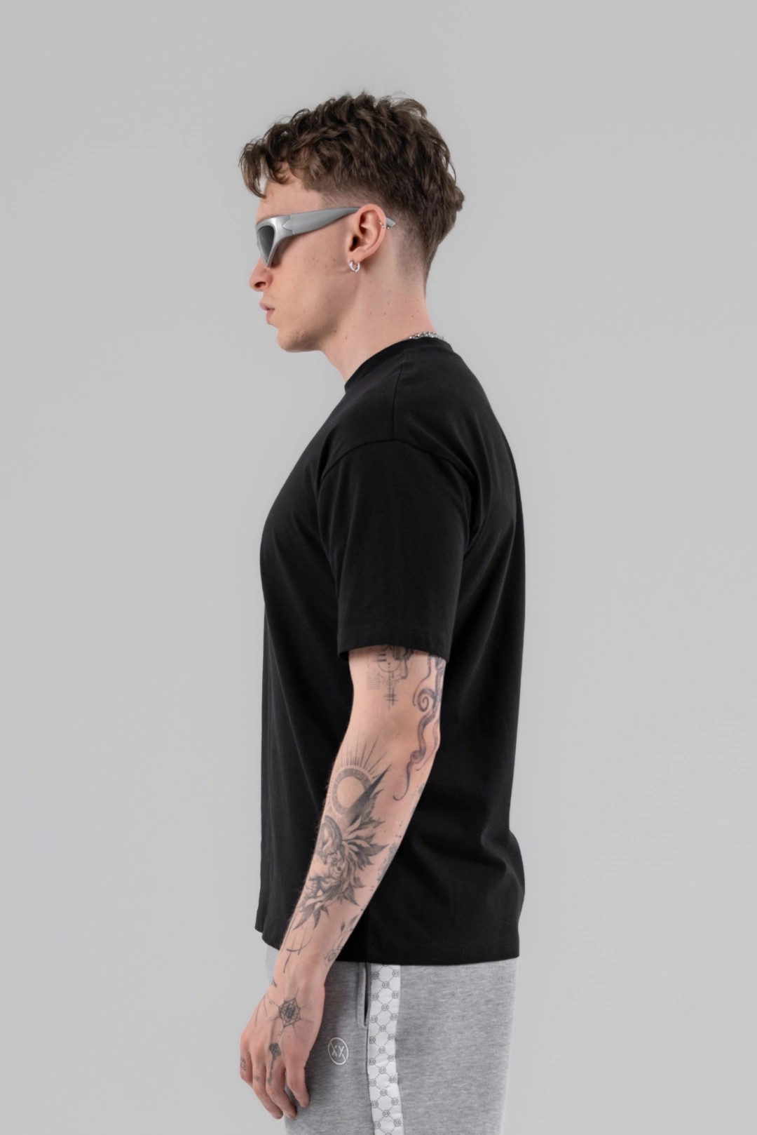 SKULL SPRAY OVERSIZE T-SHIRT