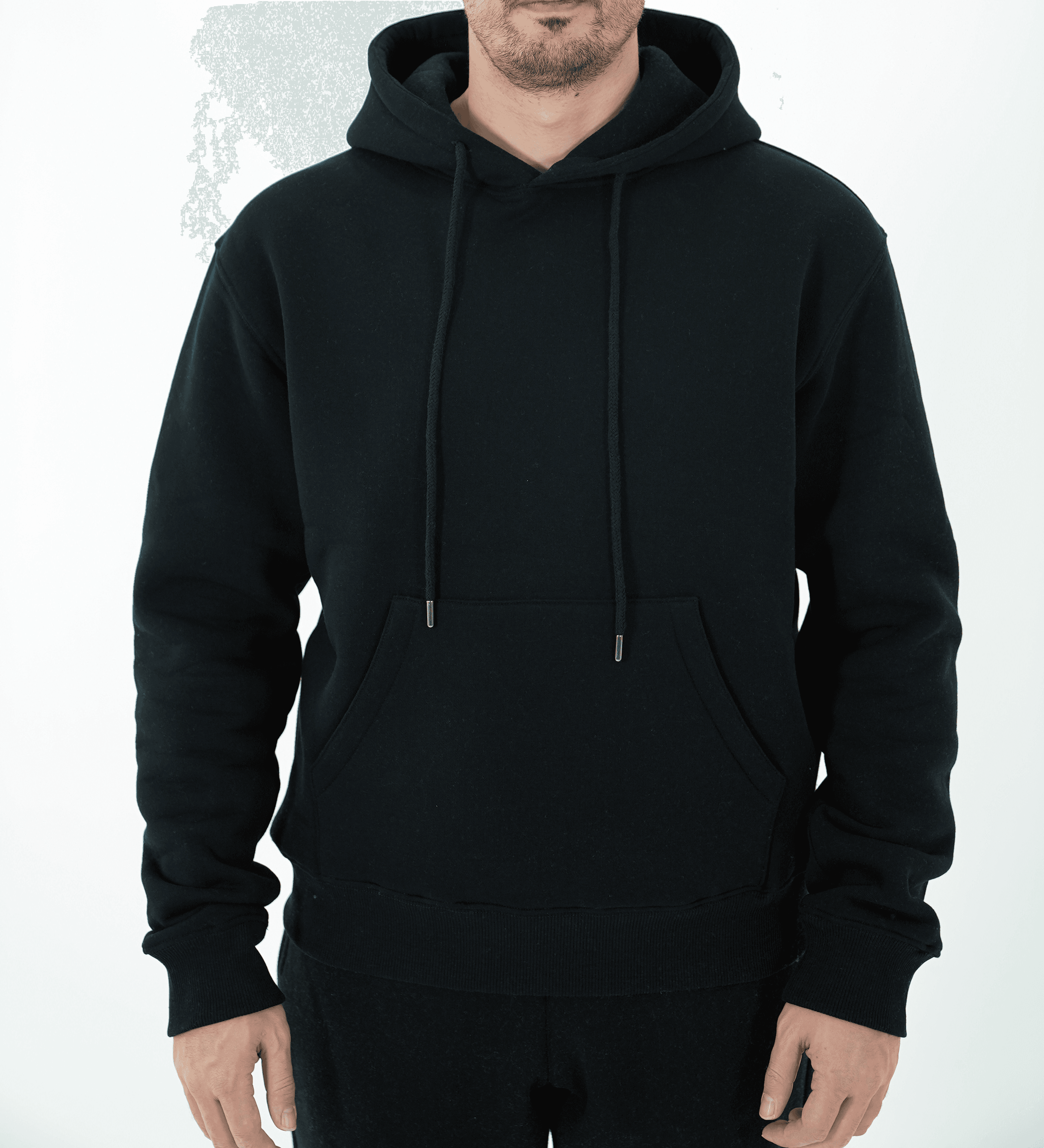 POSTAL BASIC SİYAH HOODIE