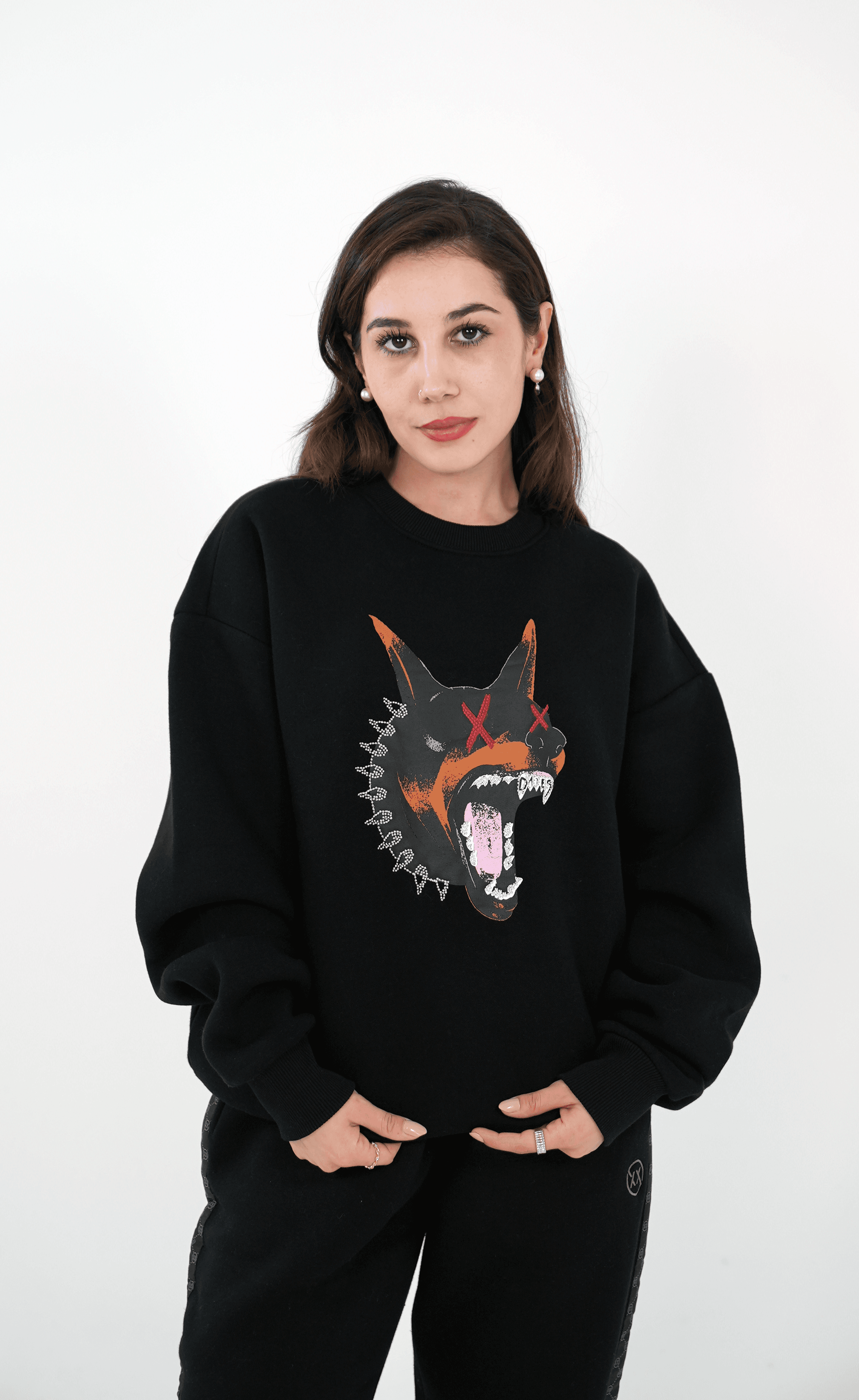 DOBERMAN CREWNECK OVERSIZE