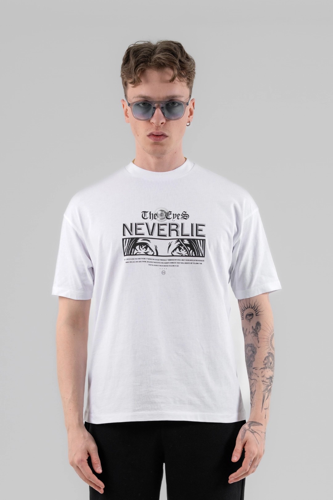 THE EYES NEVERLIE TEE T-SHIRT