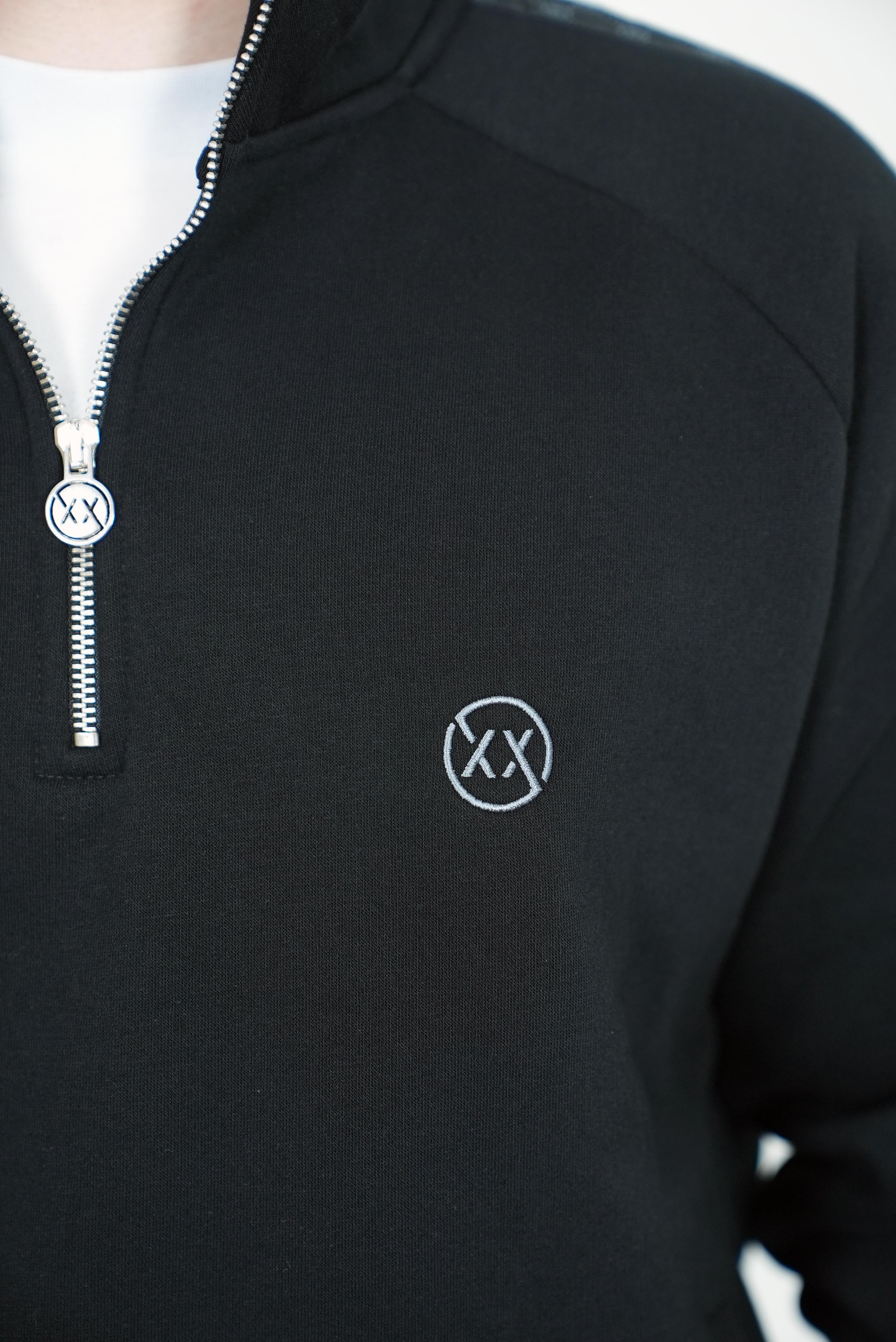 HALFZIP TRACKSUIT BLACK