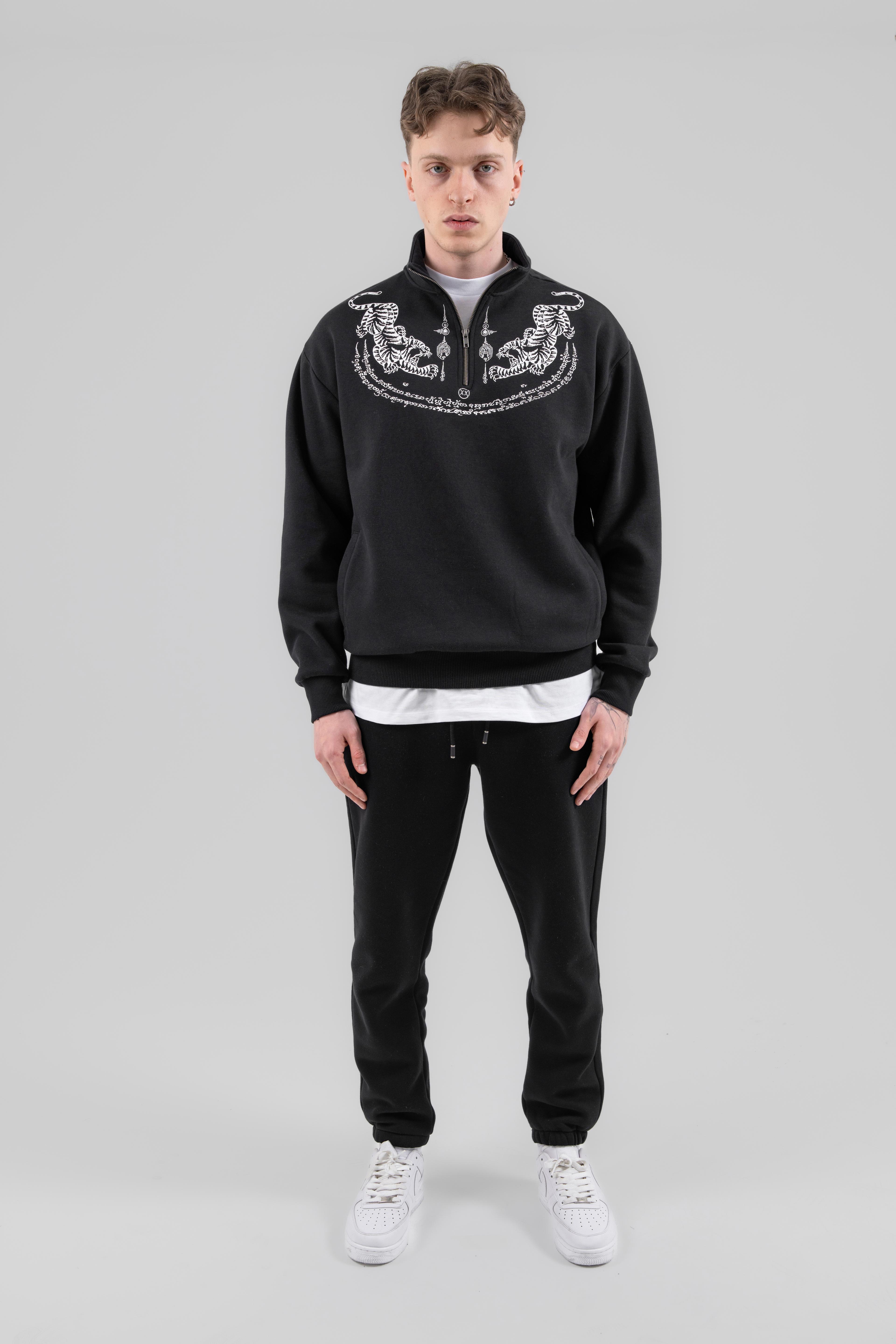 HALFZIP THE SAK YANT SUEA KOO OVERSIZE