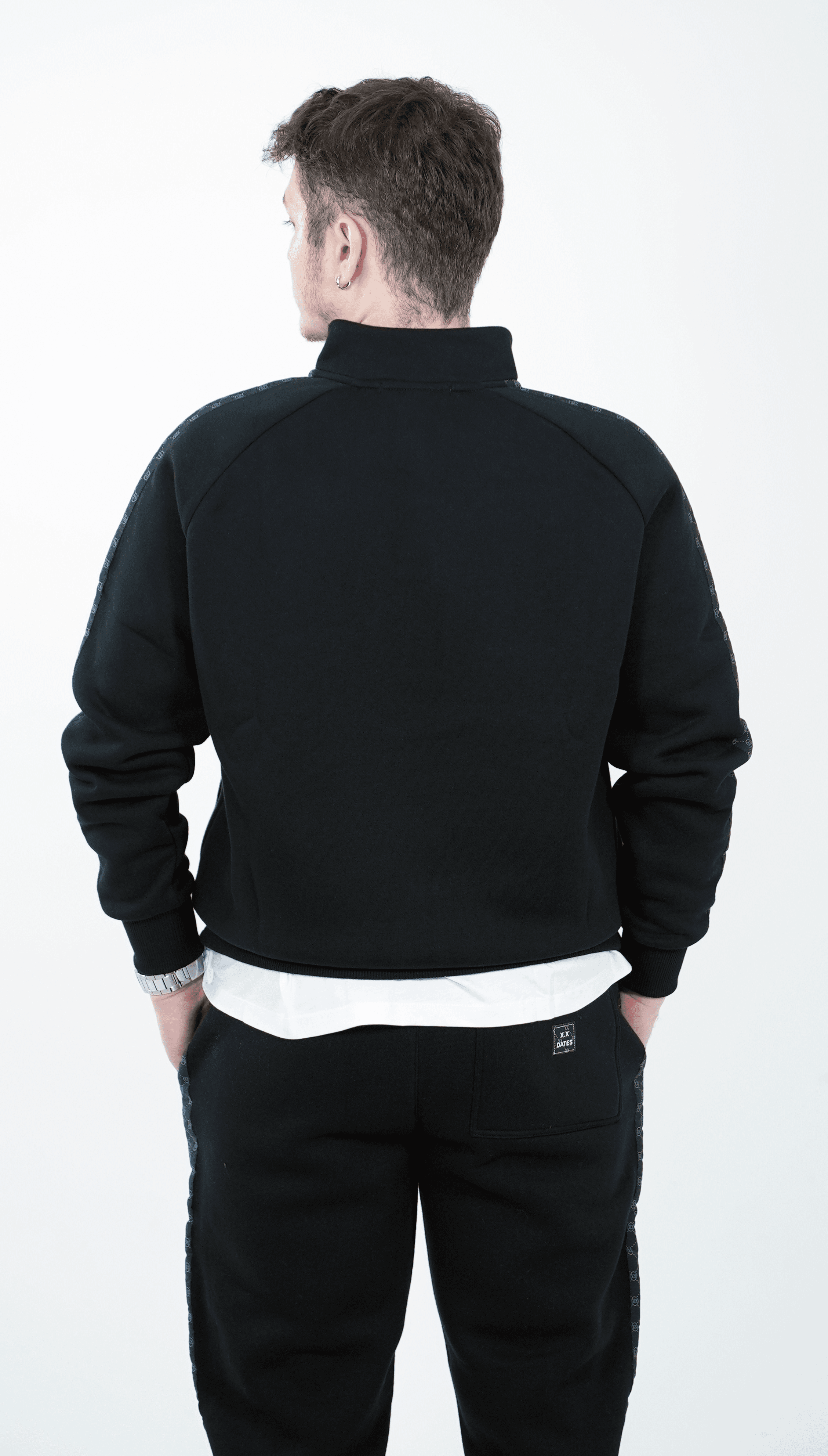 HALFZIP TRACKSUIT BLACK