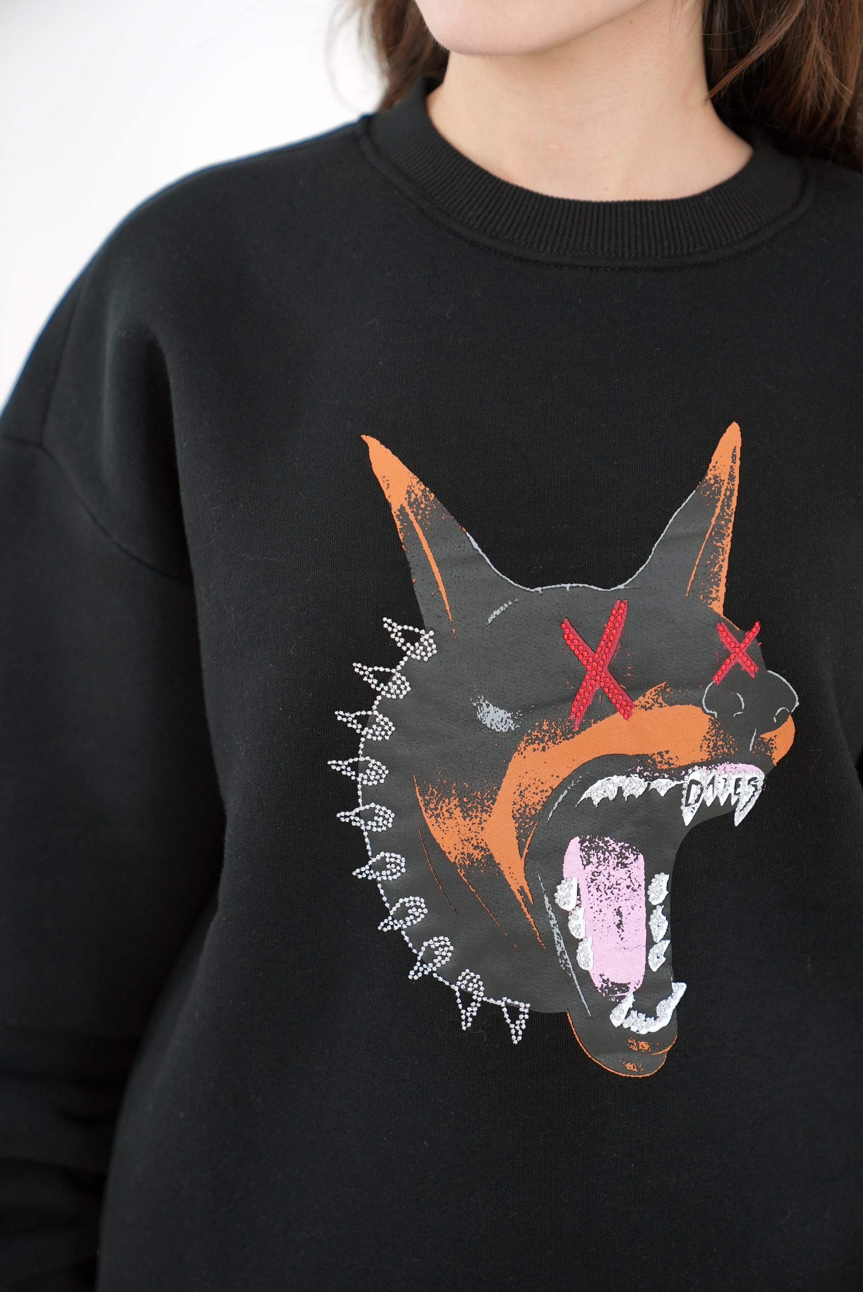 DOBERMAN CREWNECK OVERSIZE