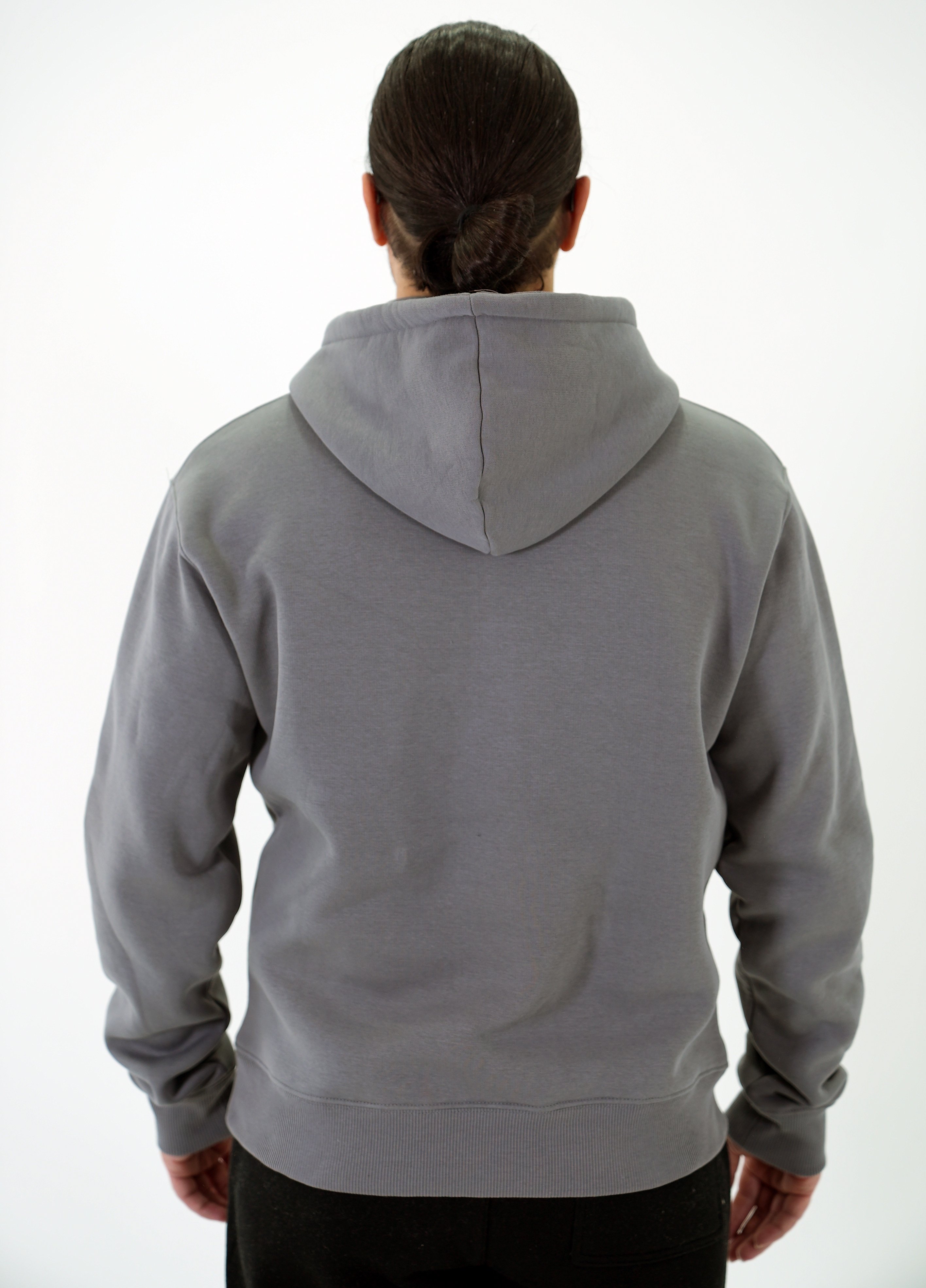 POSTAL BASIC ANTRASIT HOODIE