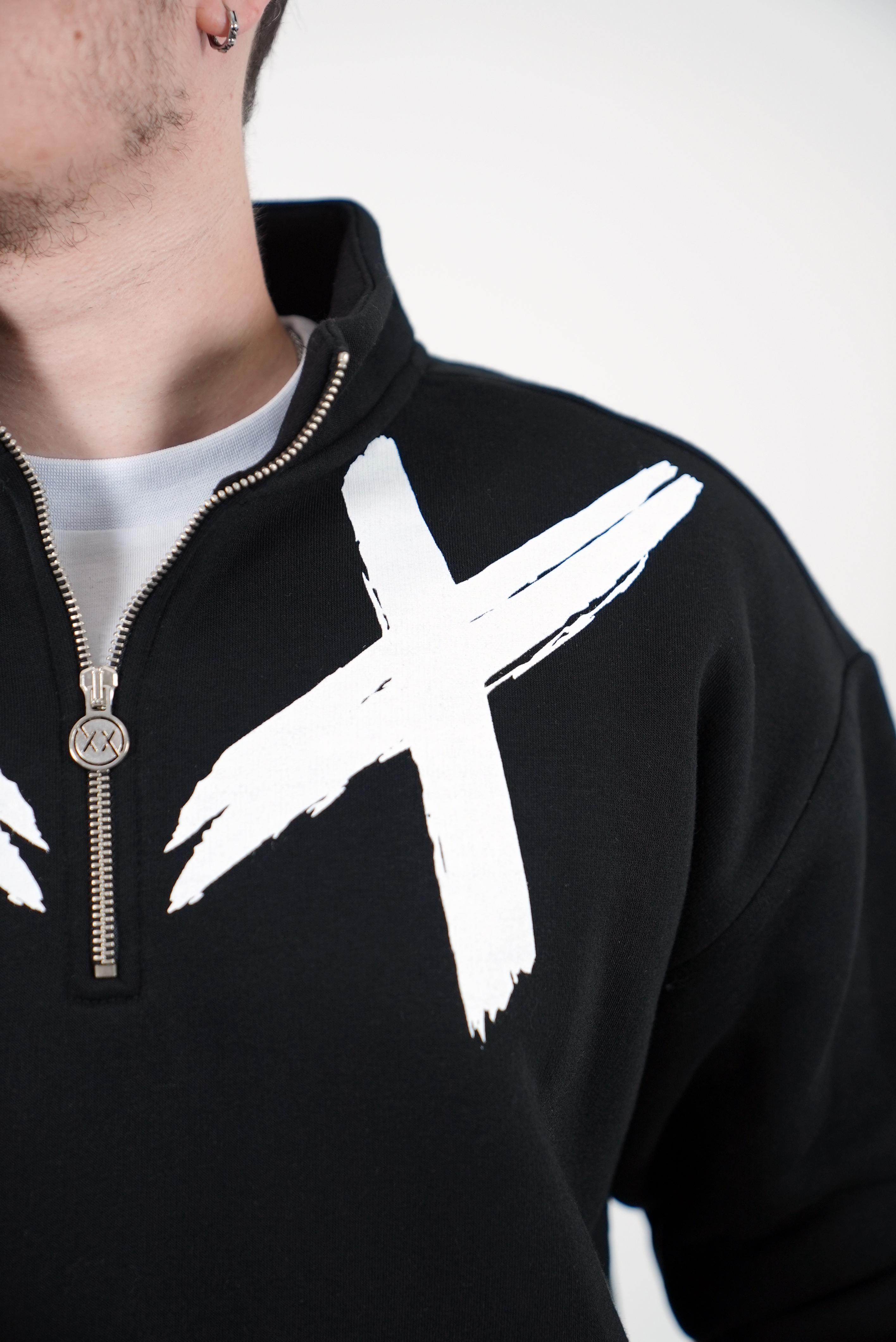 HALFZIP XX BASIC BLACK