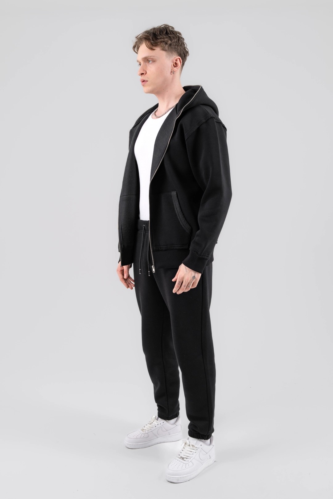 FULLZIP XX BASIC HOODIE