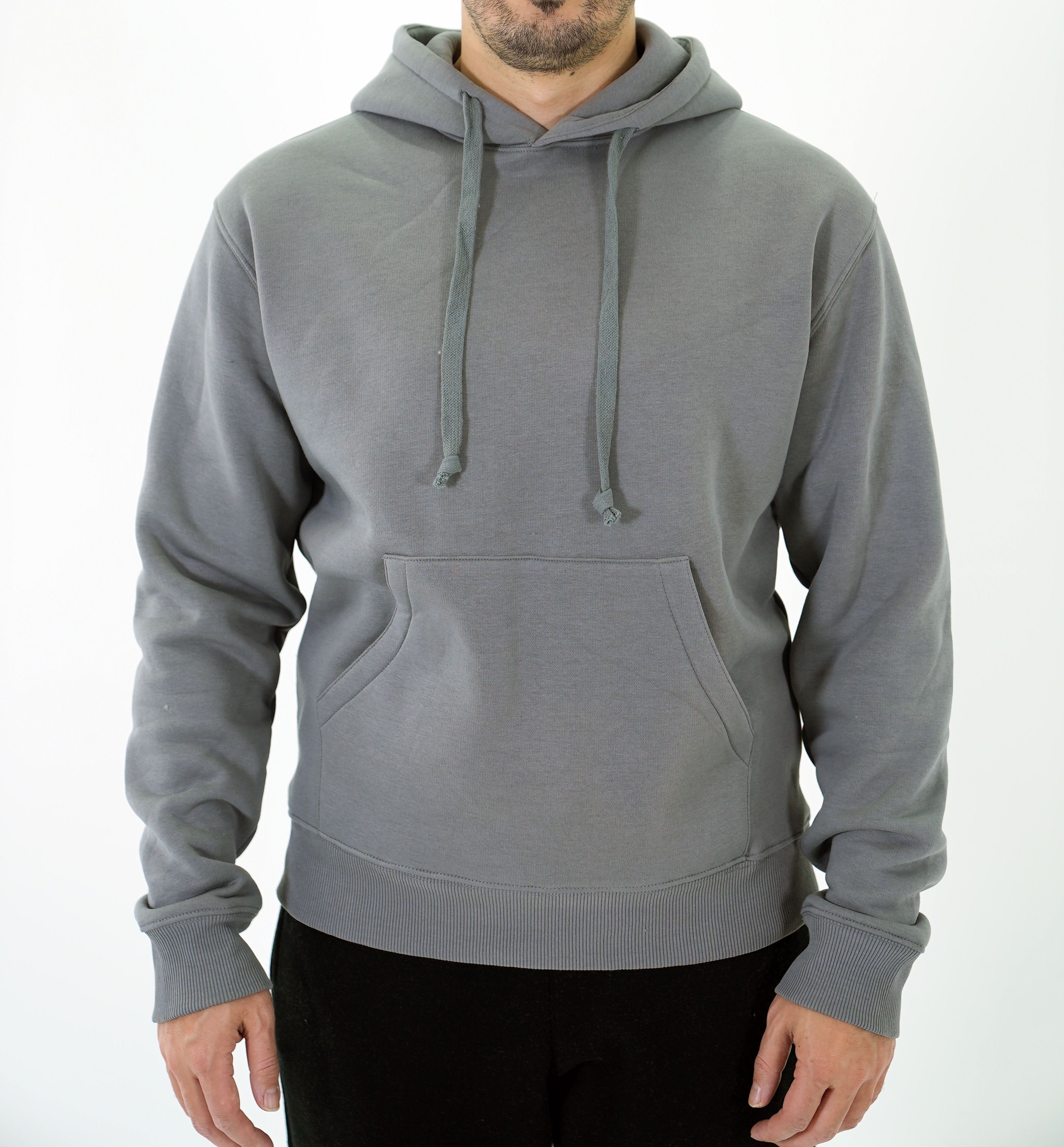 POSTAL BASIC ANTRASIT HOODIE