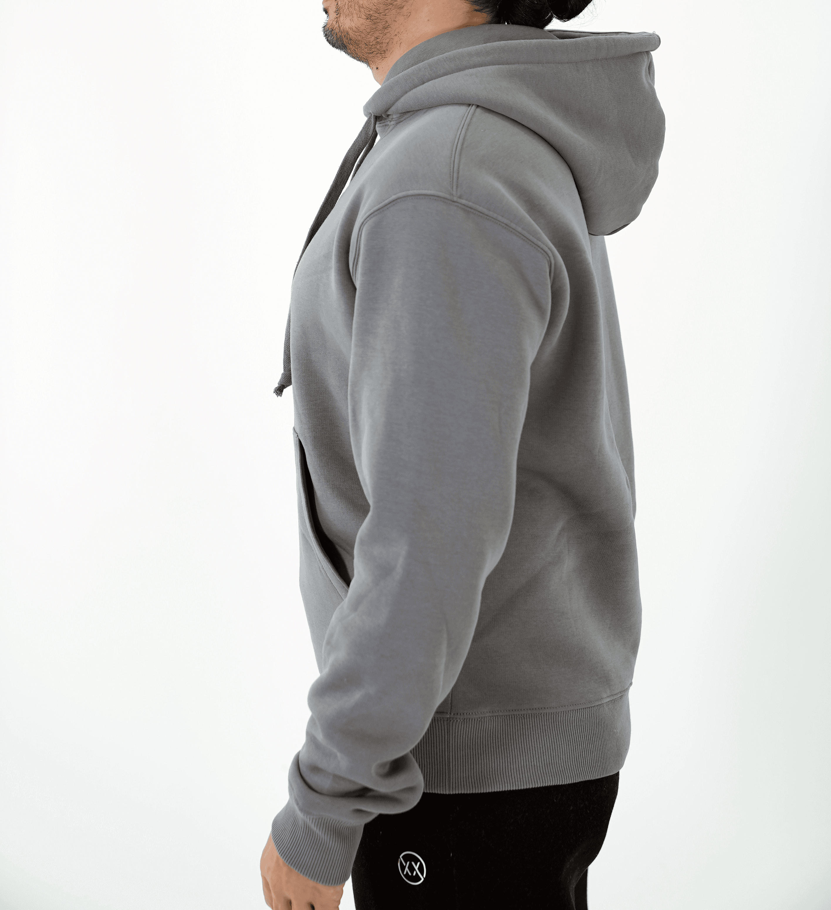 POSTAL BASIC ANTRASIT HOODIE