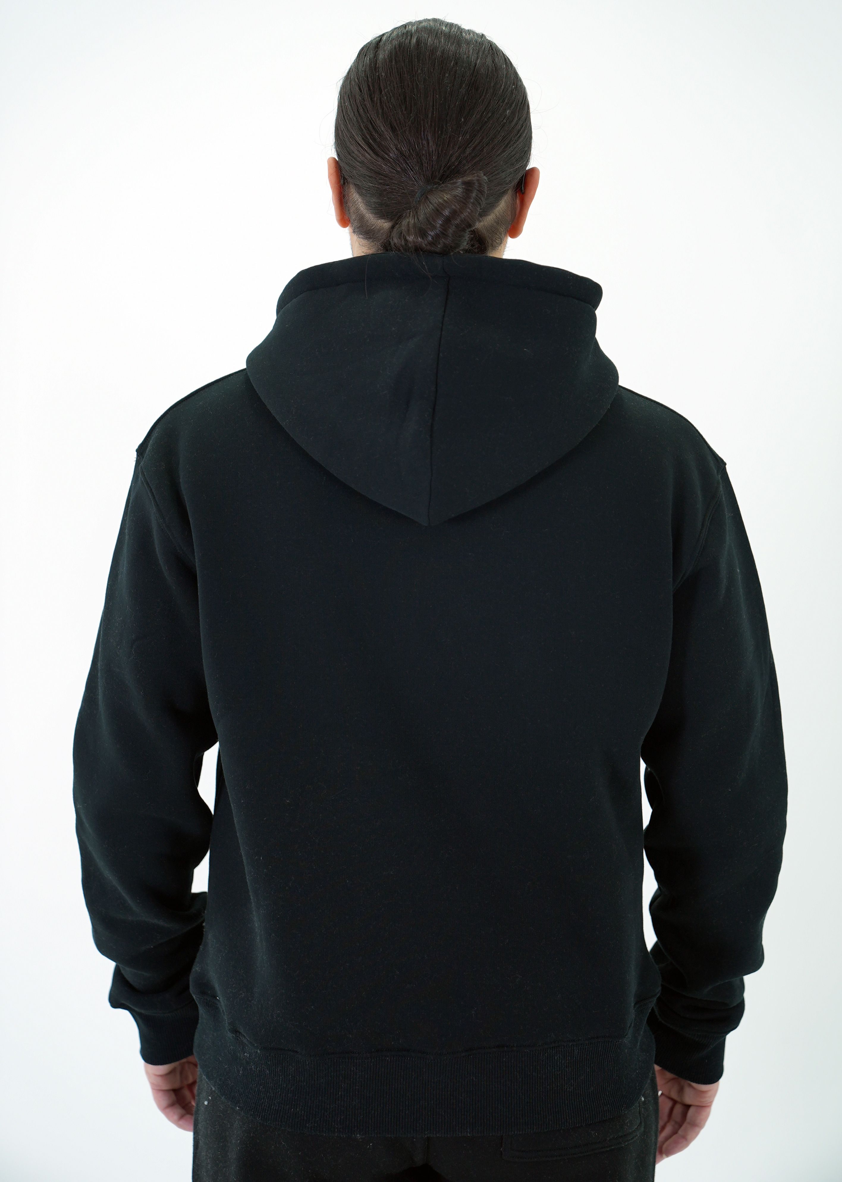 POSTAL BASIC SİYAH HOODIE