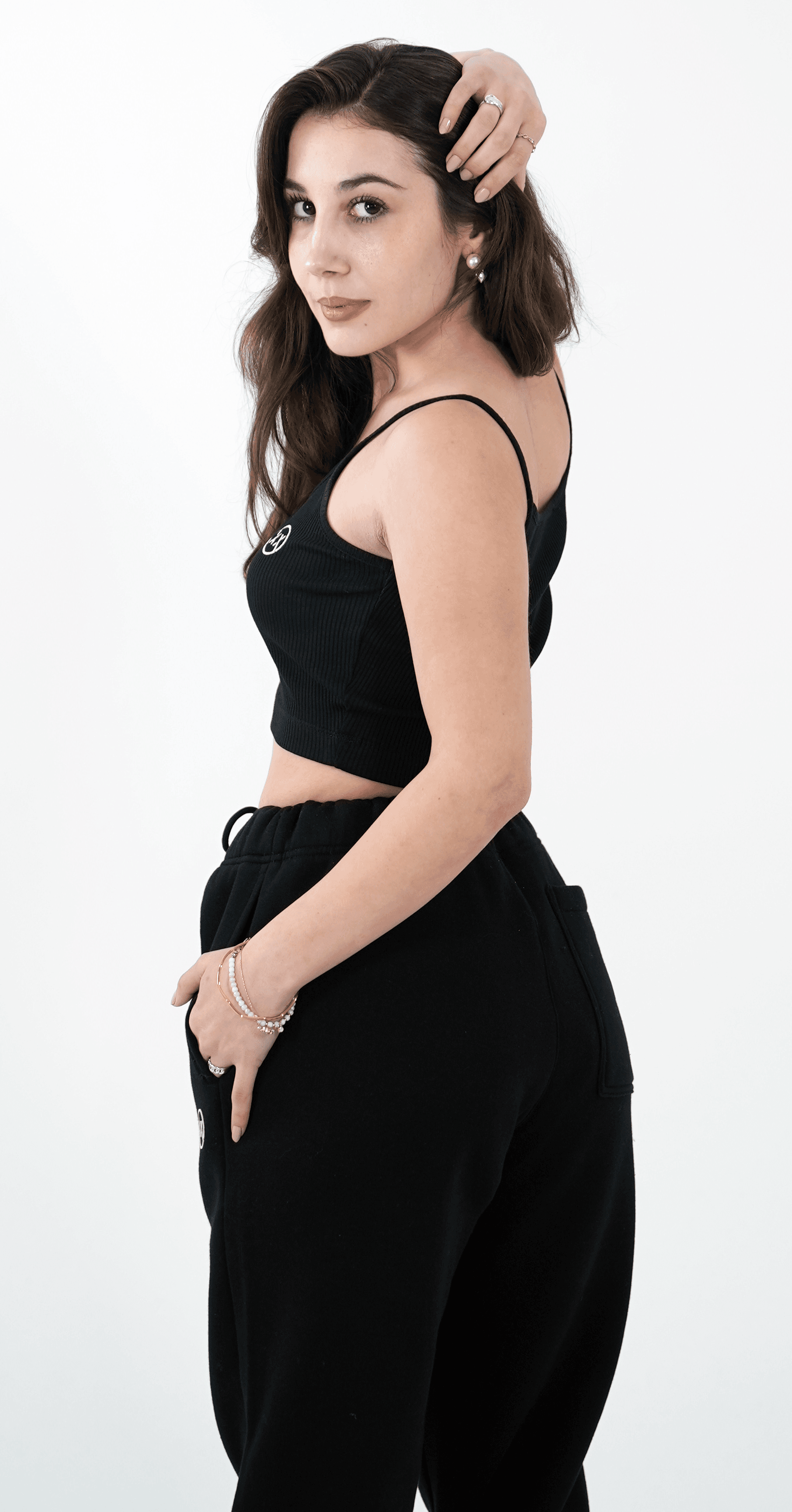 CROPTOP BODY KADIN BLACK