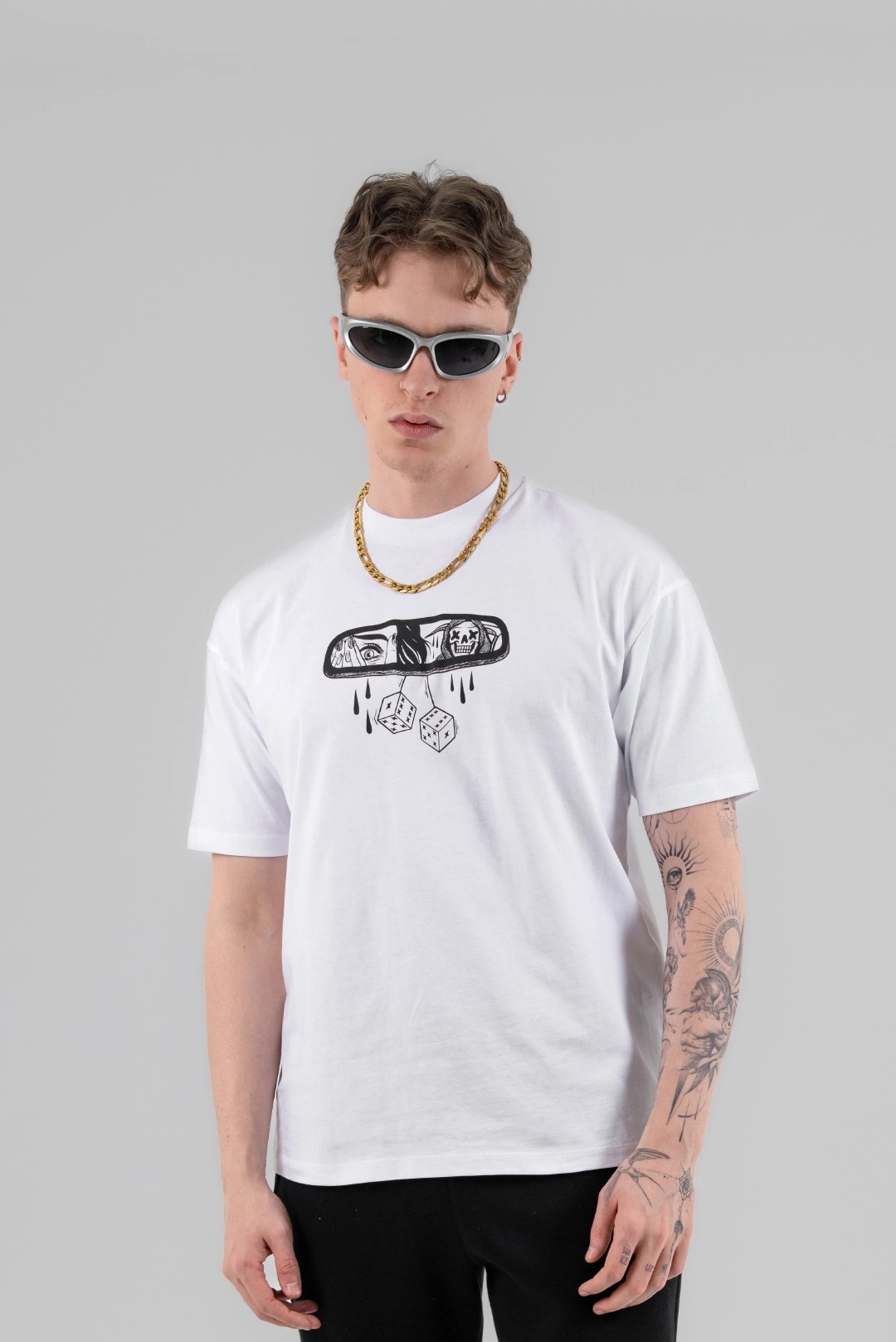 BACK MIRROR OVERSIZE T-SHIRT