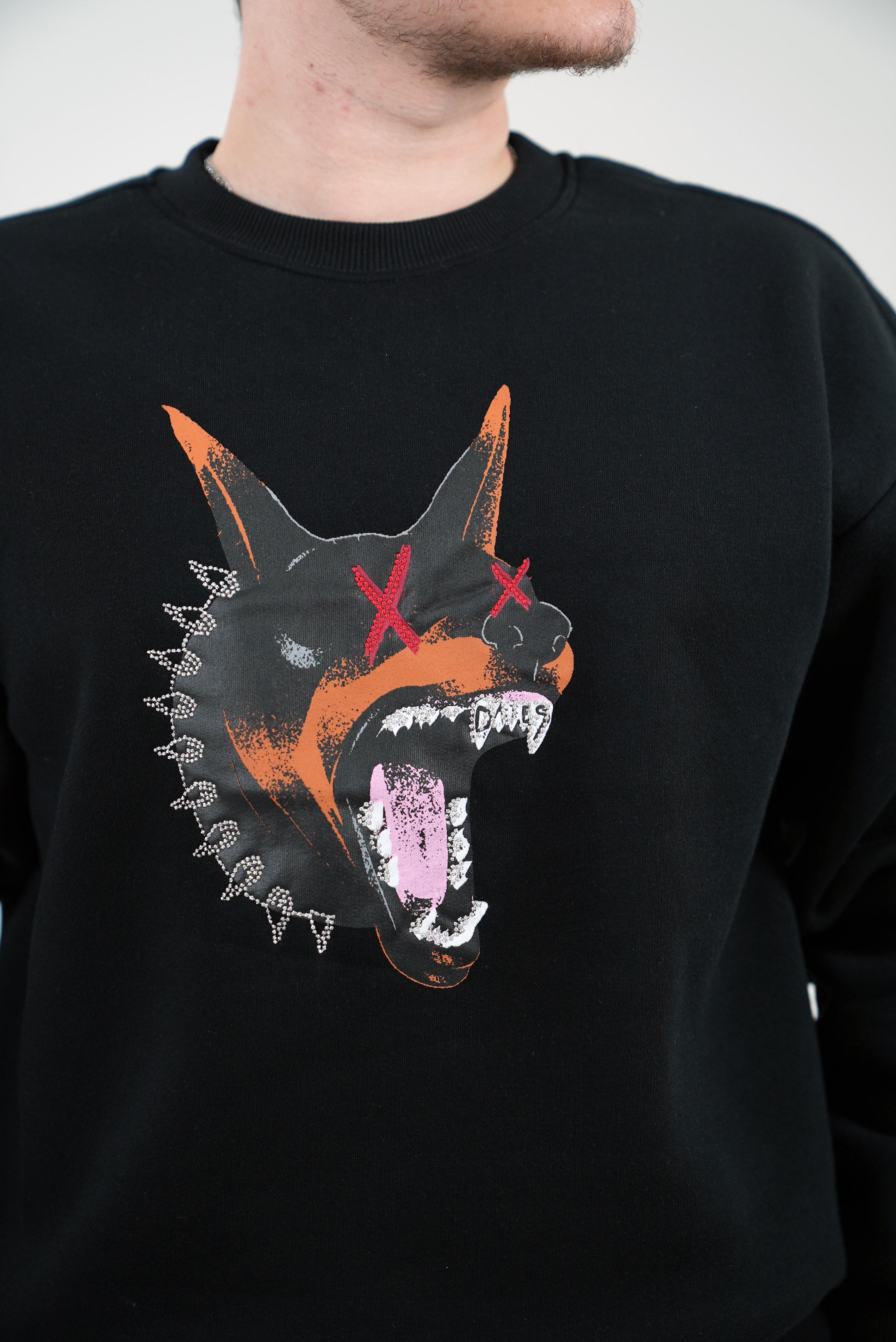 DOBERMAN CREWNECK OVERSIZE