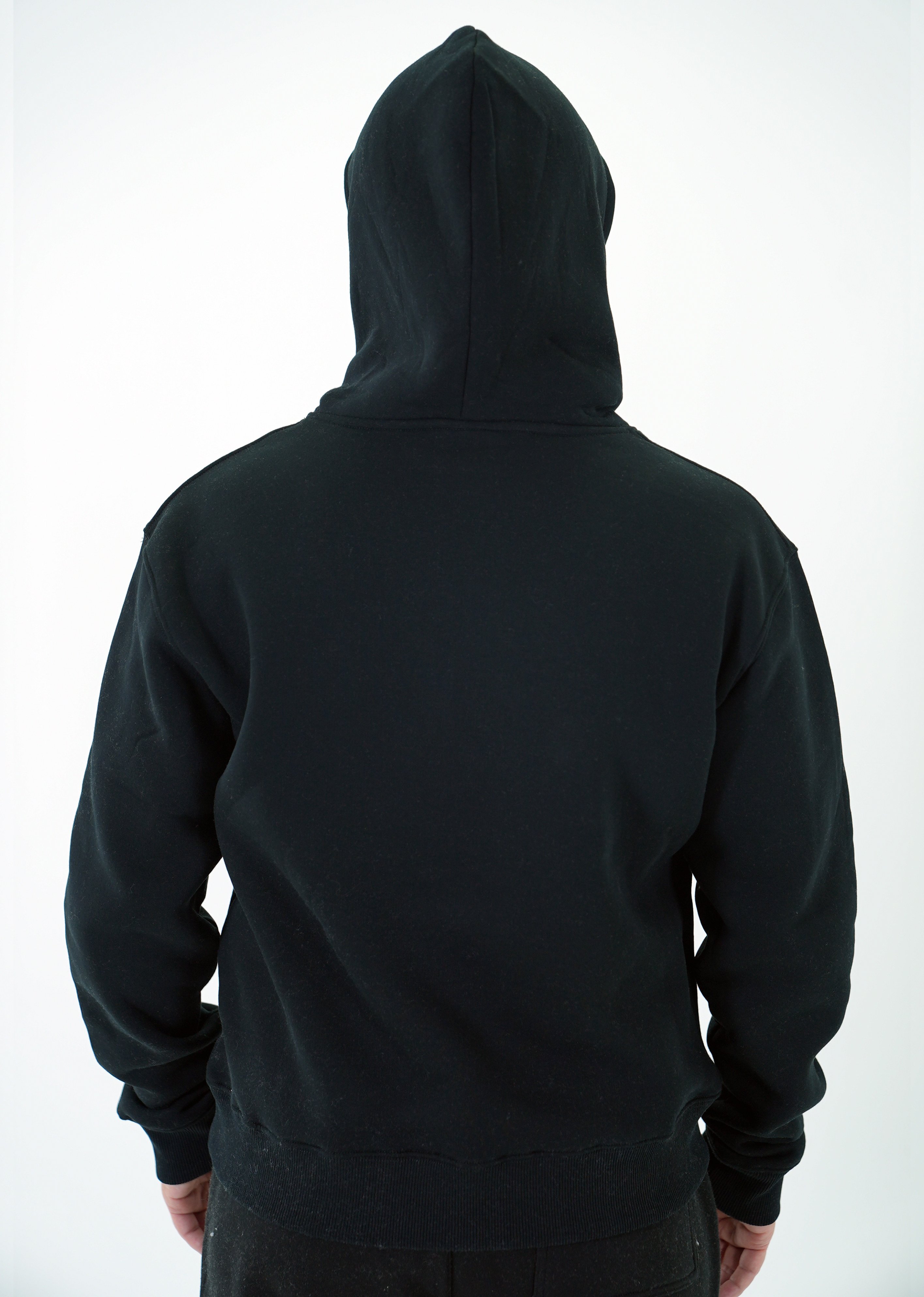 POSTAL BASIC SİYAH HOODIE