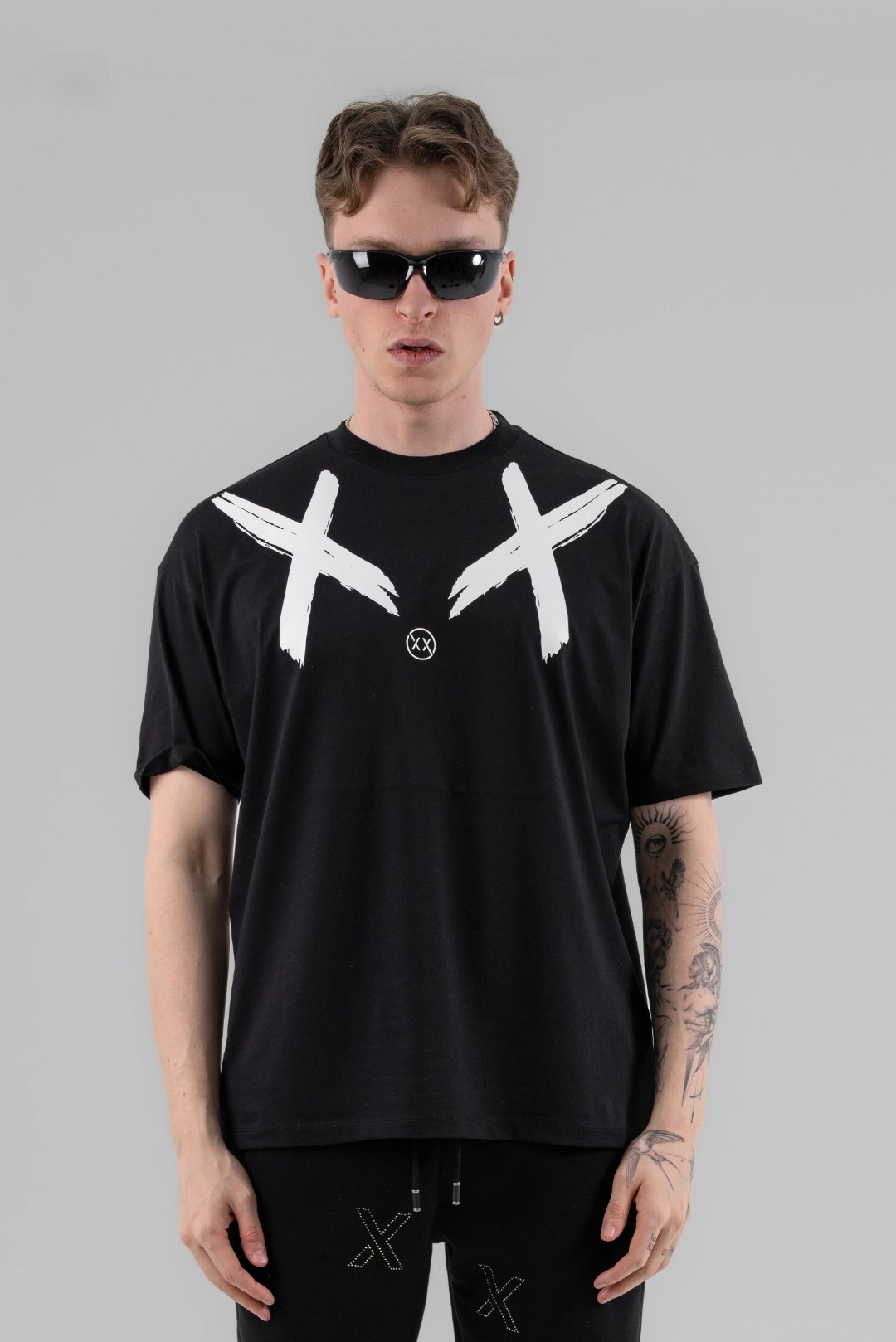 Siyah XX OVERSIZE T-SHIRT