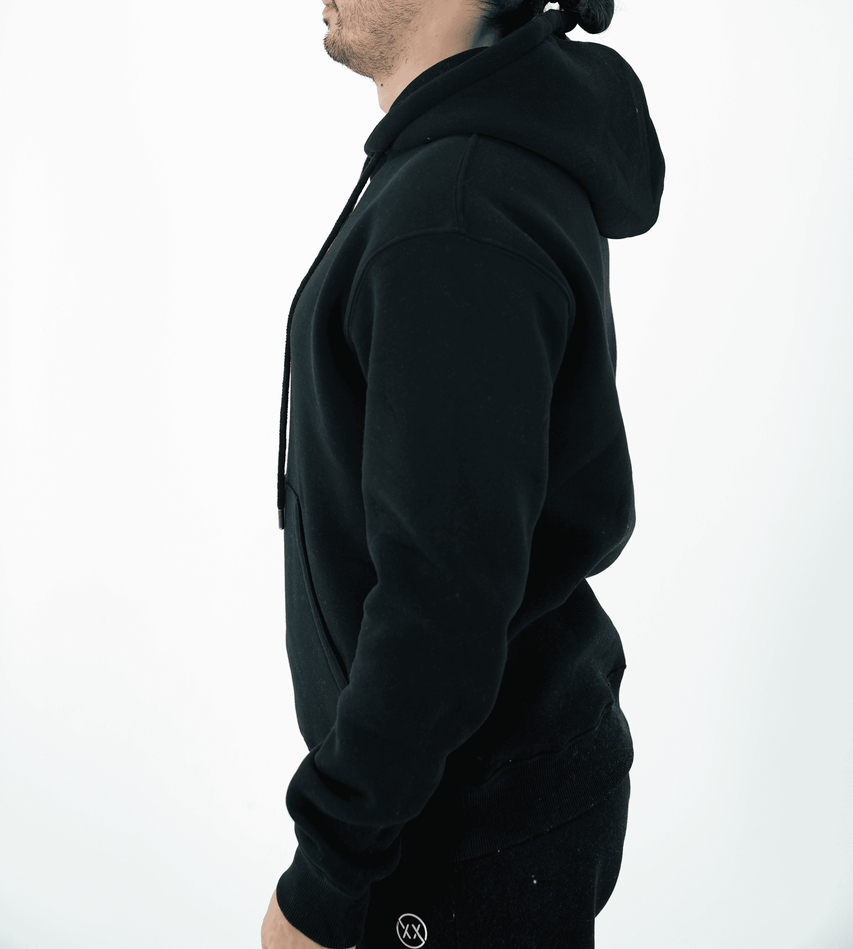 POSTAL BASIC SİYAH HOODIE