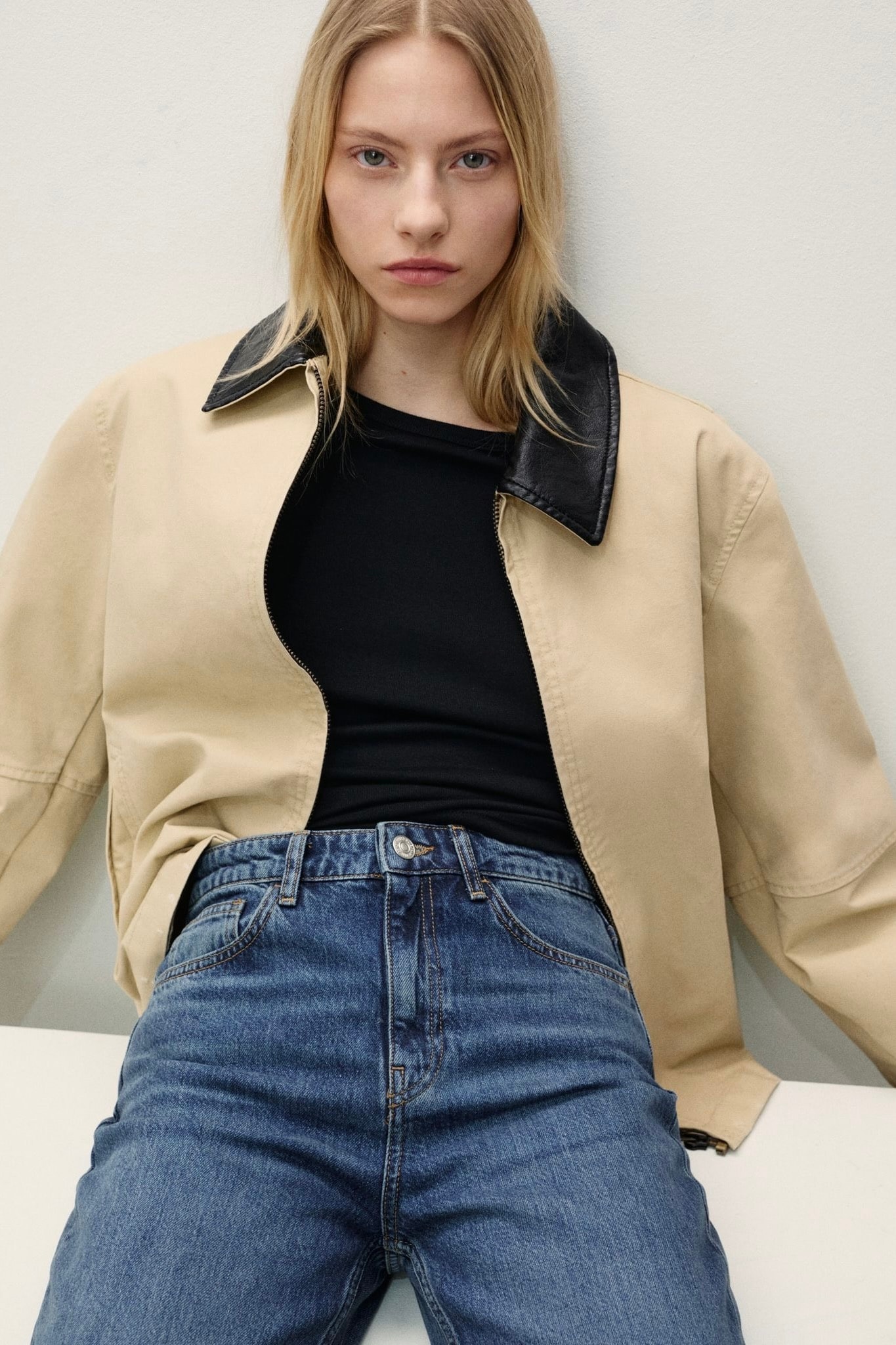MNG Matilda Orta bel Straight Jean