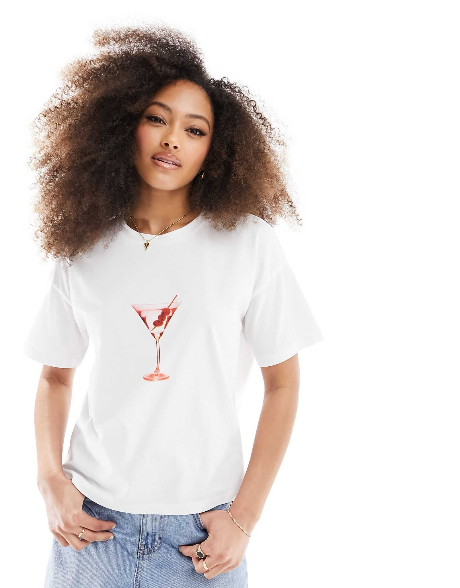 Asos Martini Oversized Tshirt