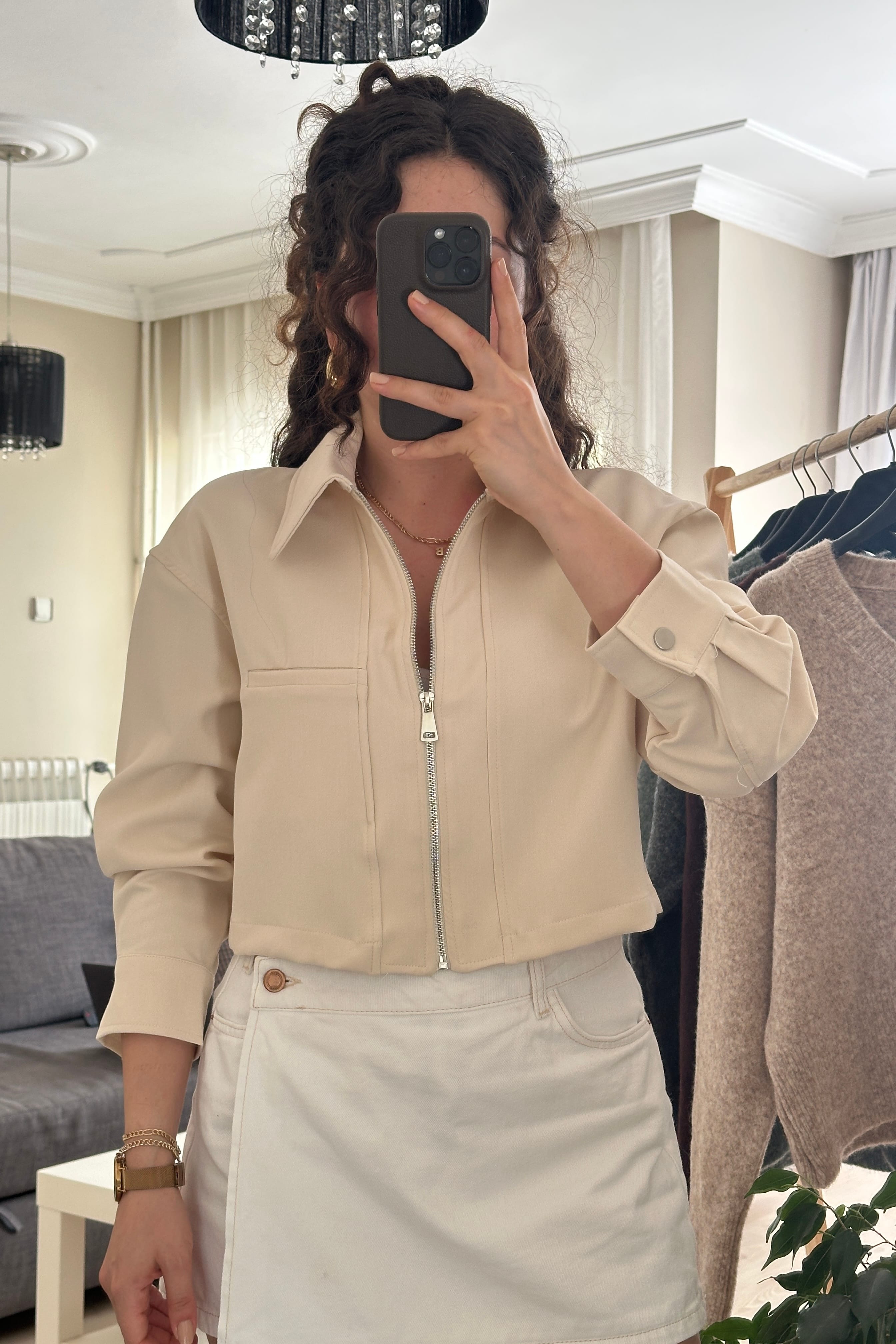 ZR Crop Ceket