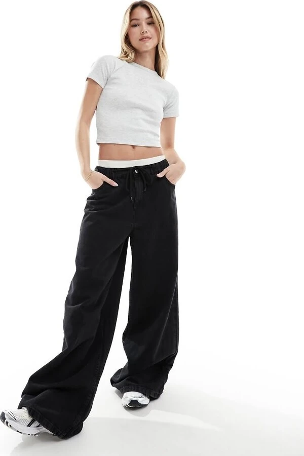 4th Nakış Detaylı Tshirt - Gri