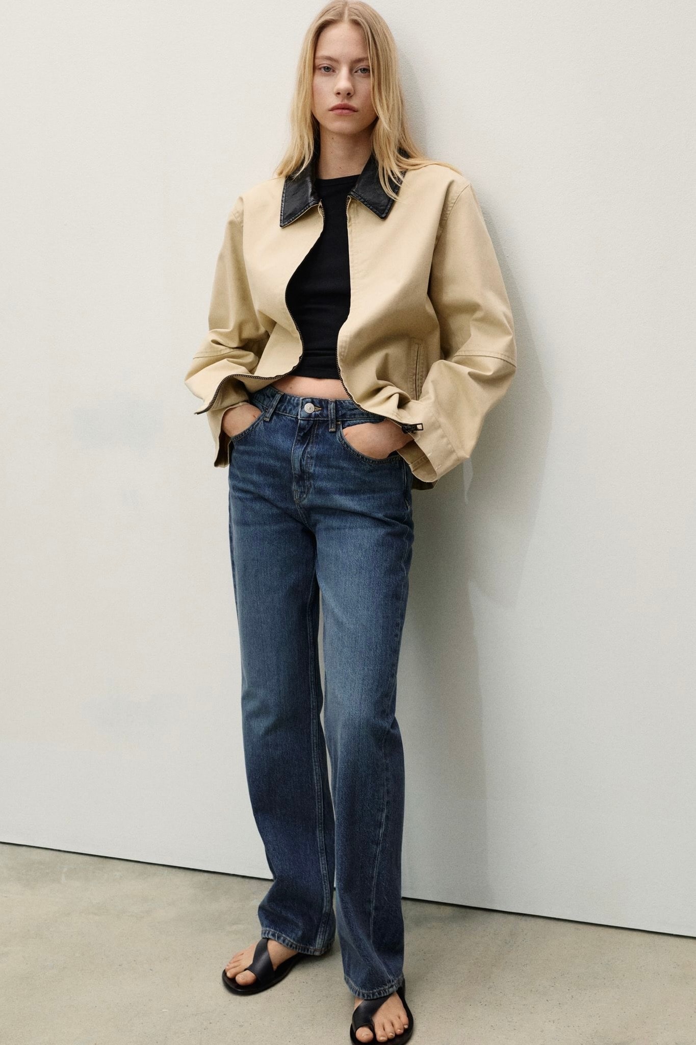 MNG Matilda Orta bel Straight Jean