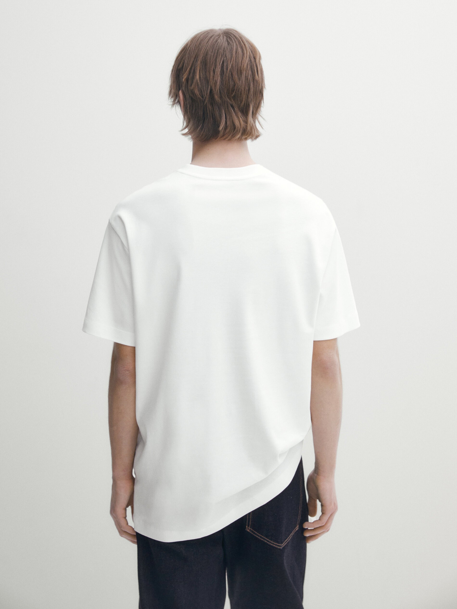 MD Unisex Tshirt - %100 Pamuk - Beyaz