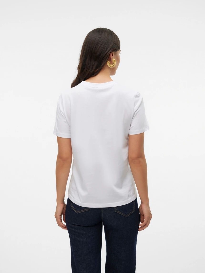 Basic %100 Pamuk Tshirt