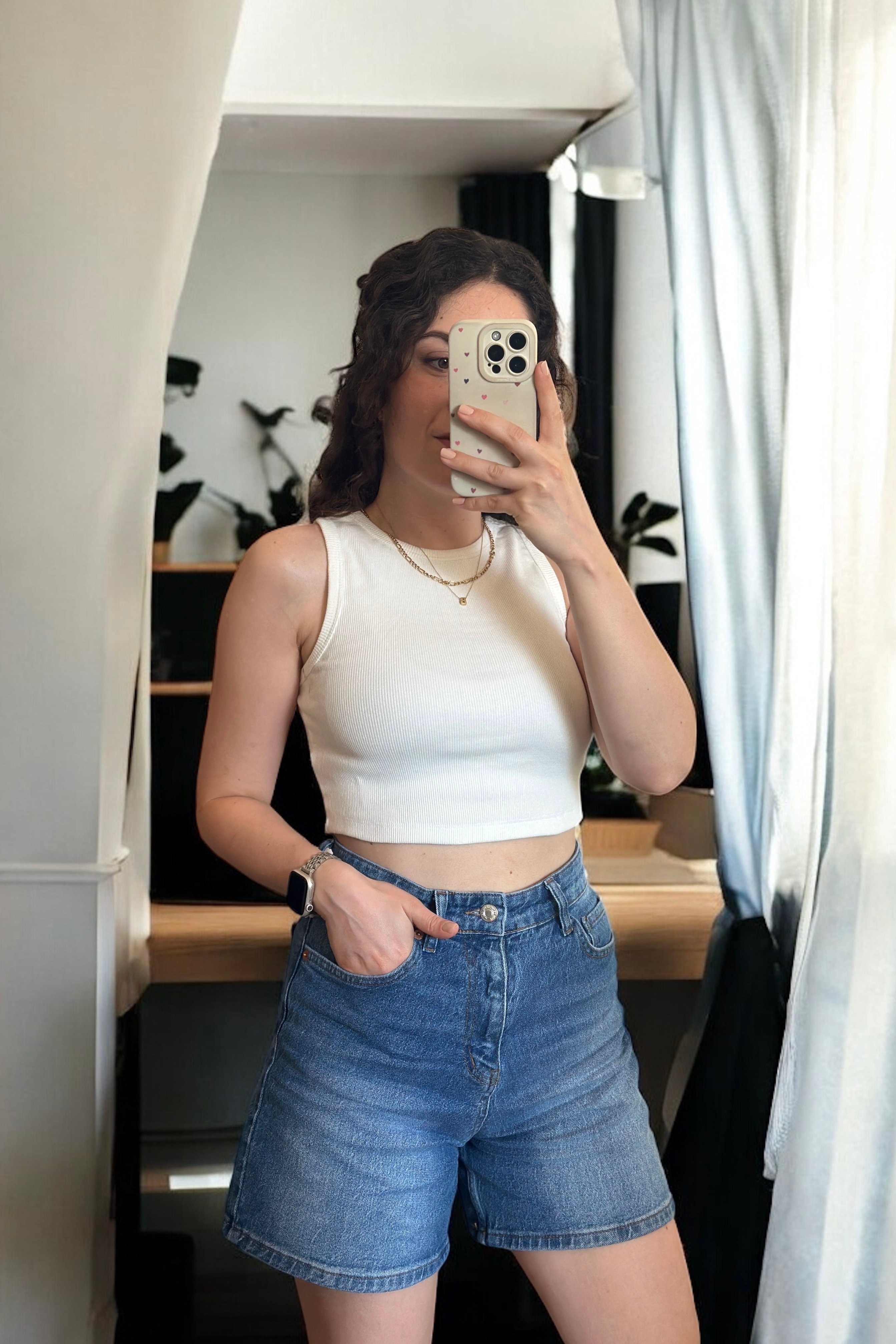 ALS Pamuklu Halter Yaka Crop