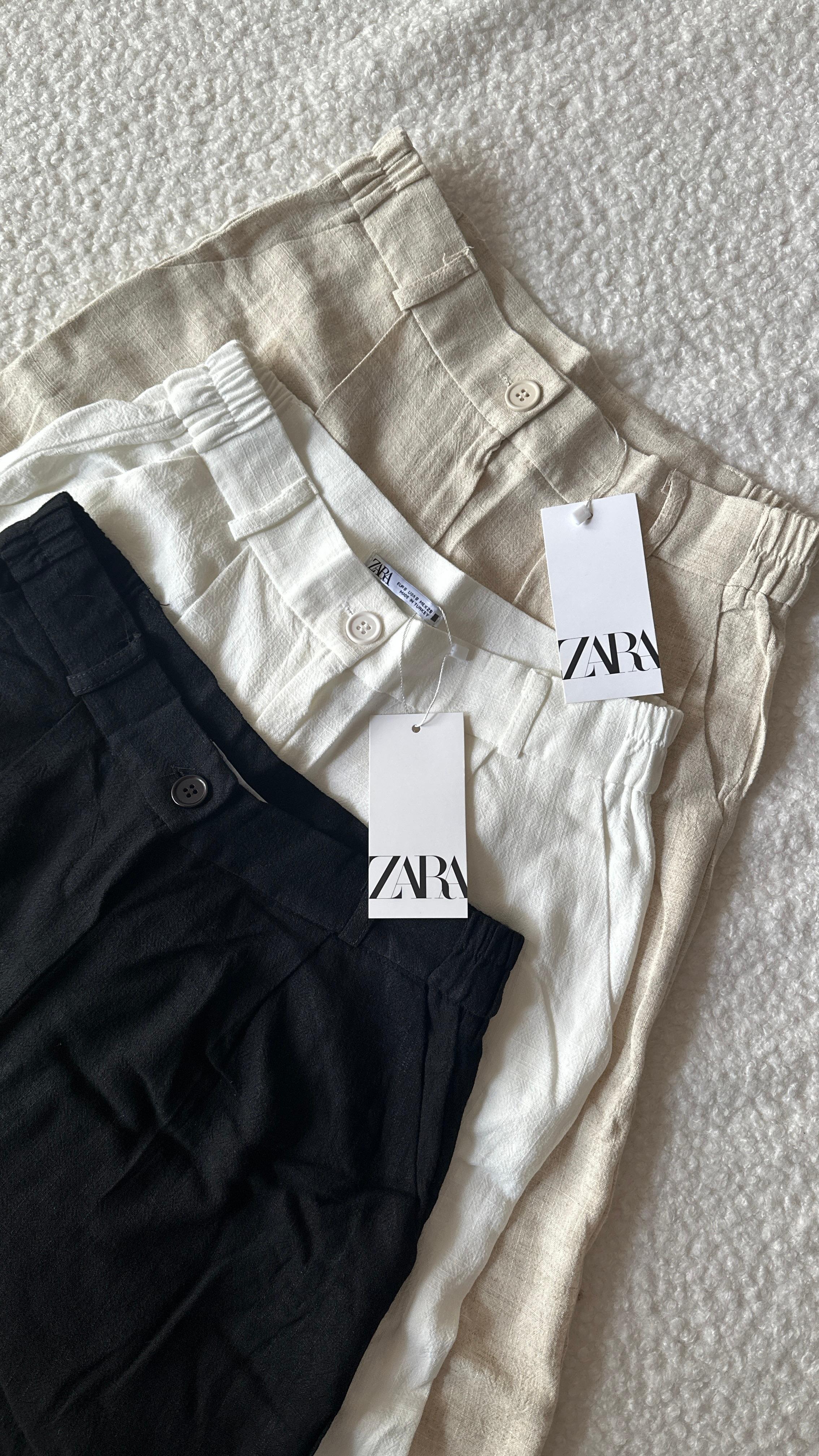 ZR Keten Palazzo Pantolon