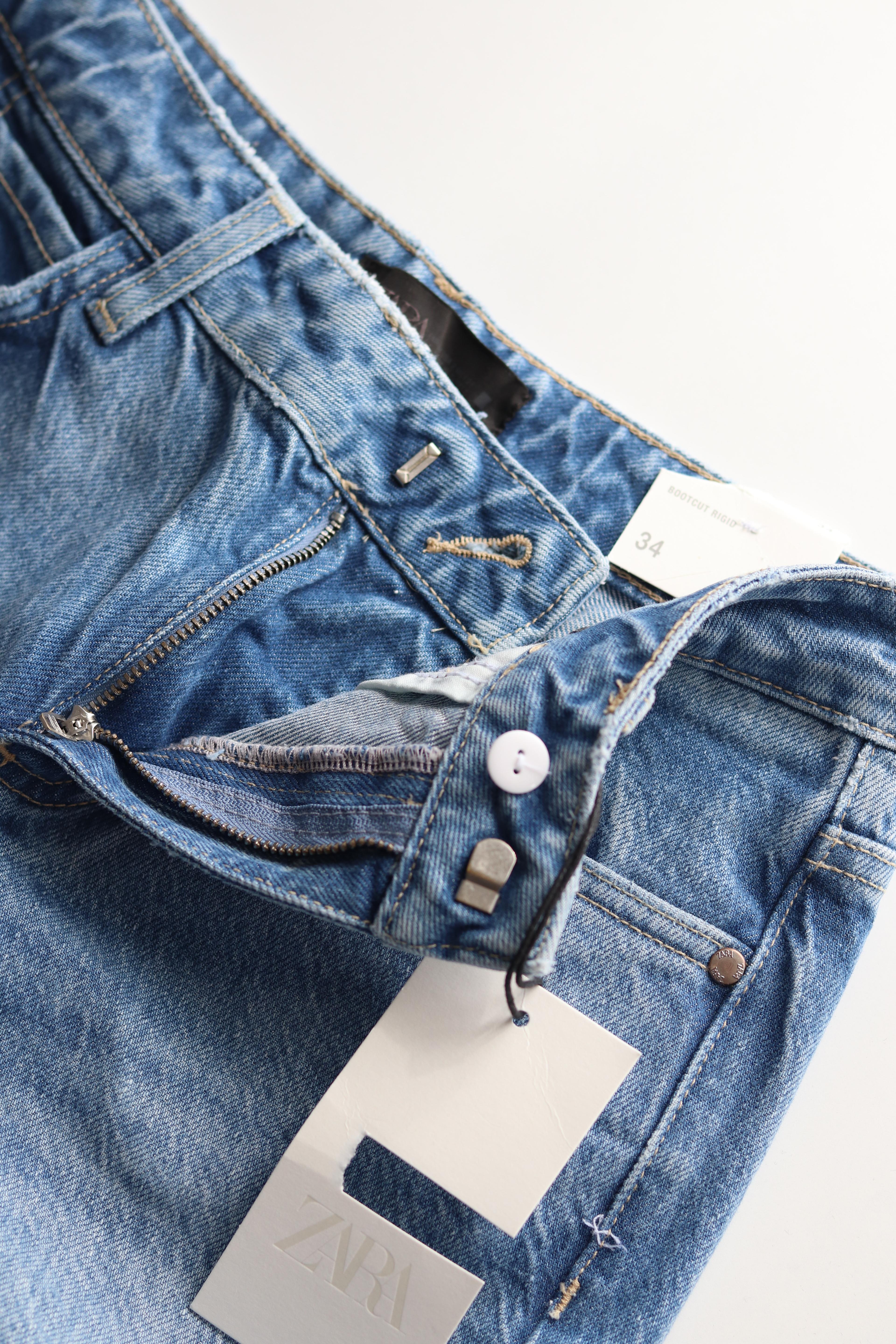 ZR Bootcut Rigid Paça Detaylı Jean - Z1975