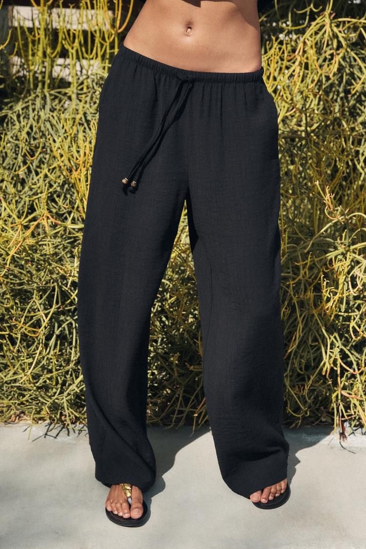 ZR Bürümcük Geniş Paça Pantolon
