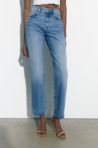ZR Yüksel Bel Slim Straight Jean