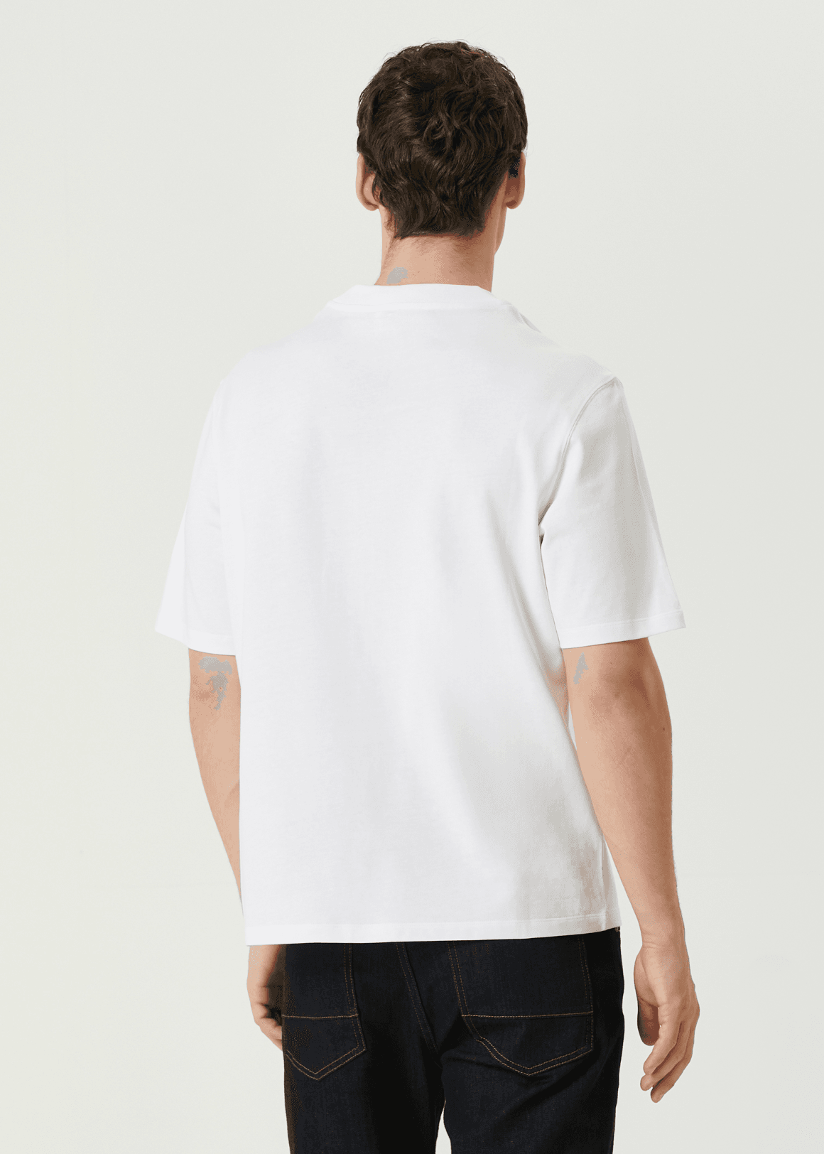 Kalp Nakışlı Unisex Tshirt