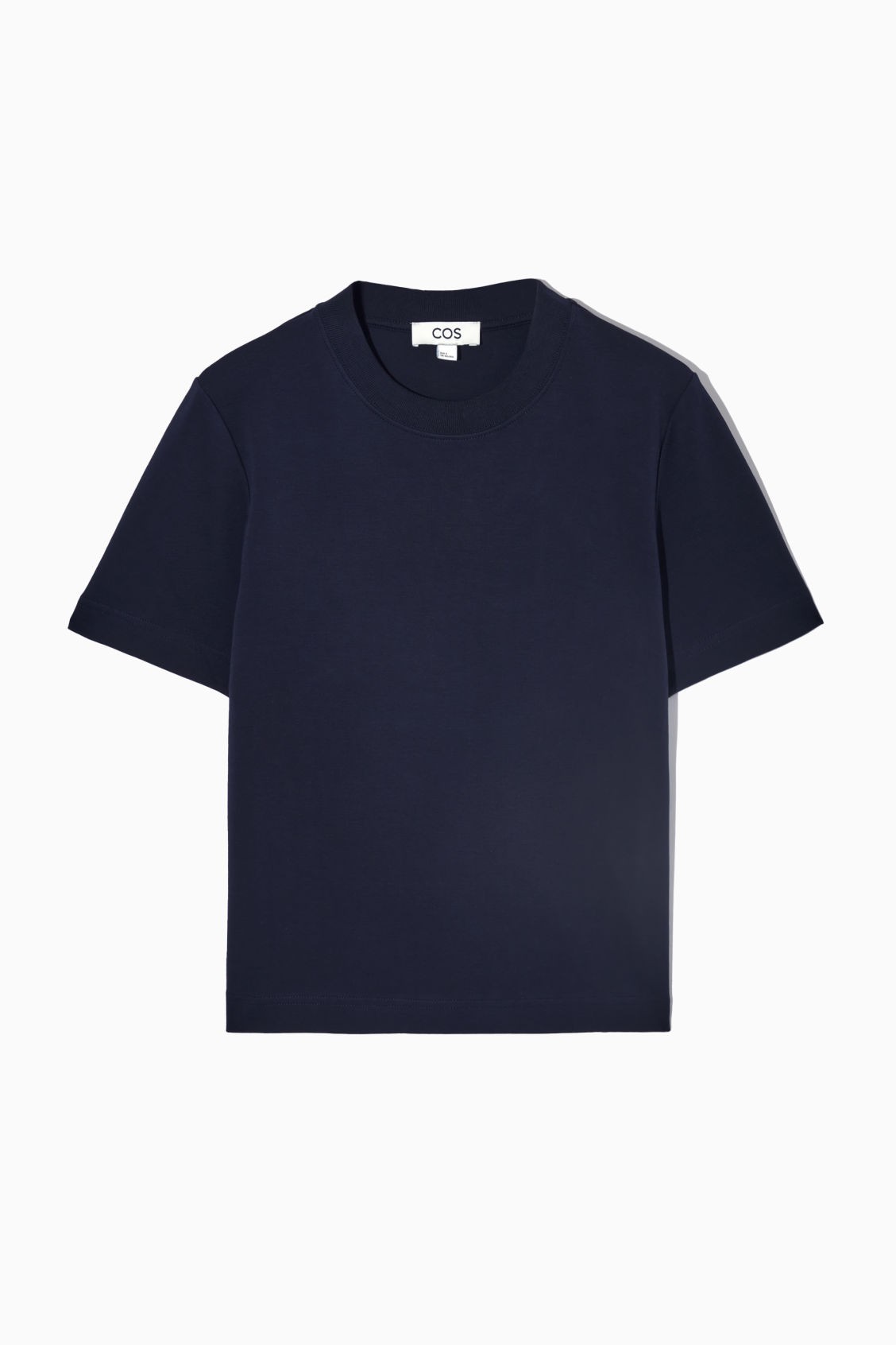 COS %100 Pamuk Tshirt - Lacivert