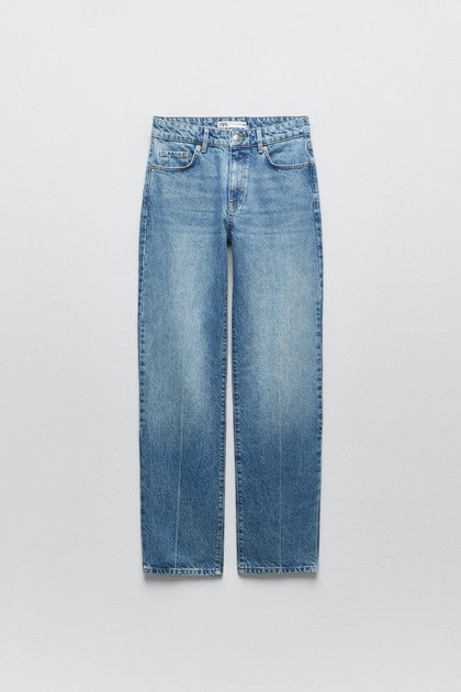 ZR Yüksel Bel Slim Straight Jean