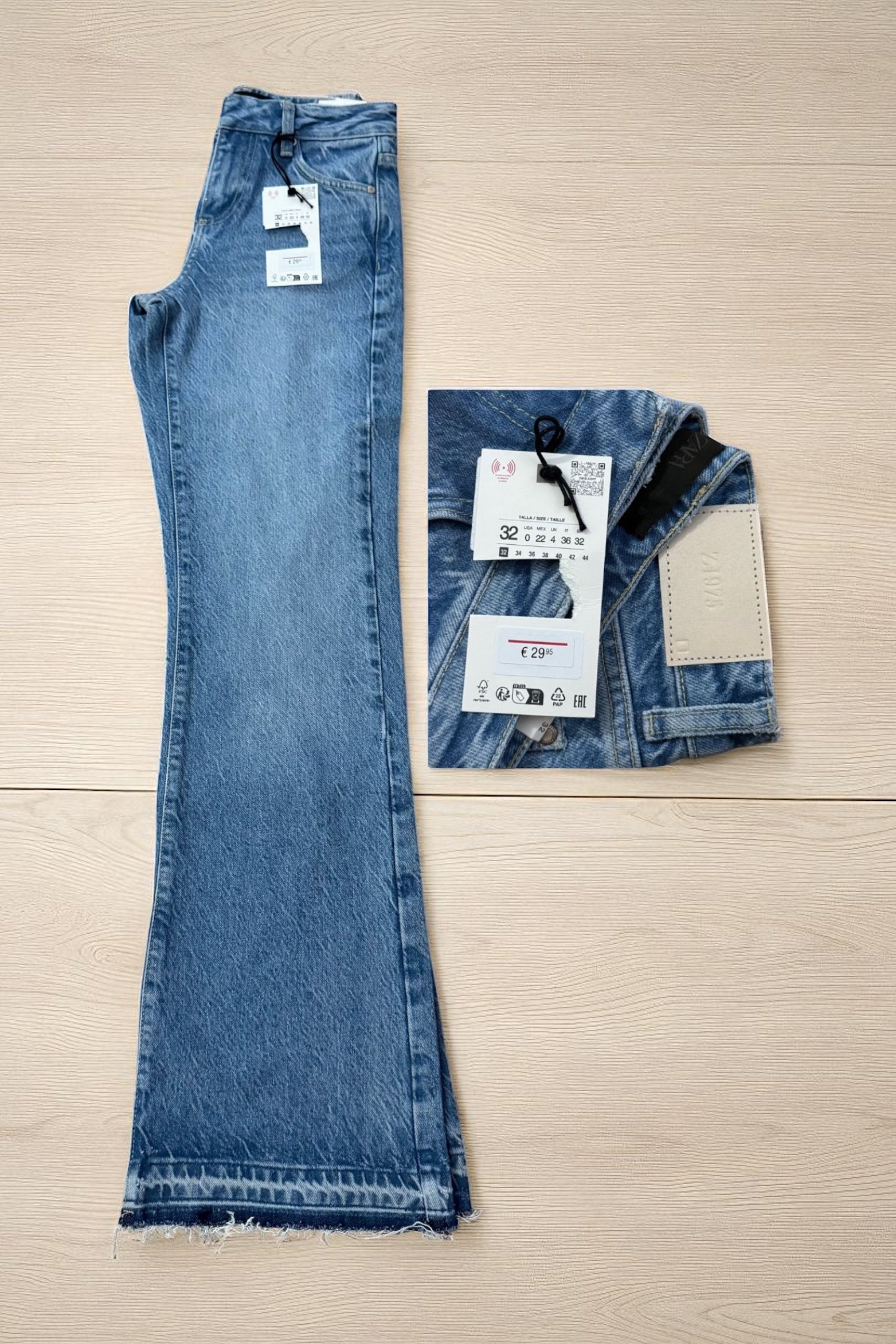 ZR Bootcut Rigid Paça Detaylı Jean - Z1975