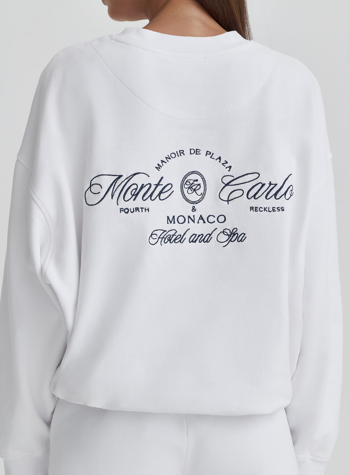 4th Nakışlı Oversize Sweatshirt
