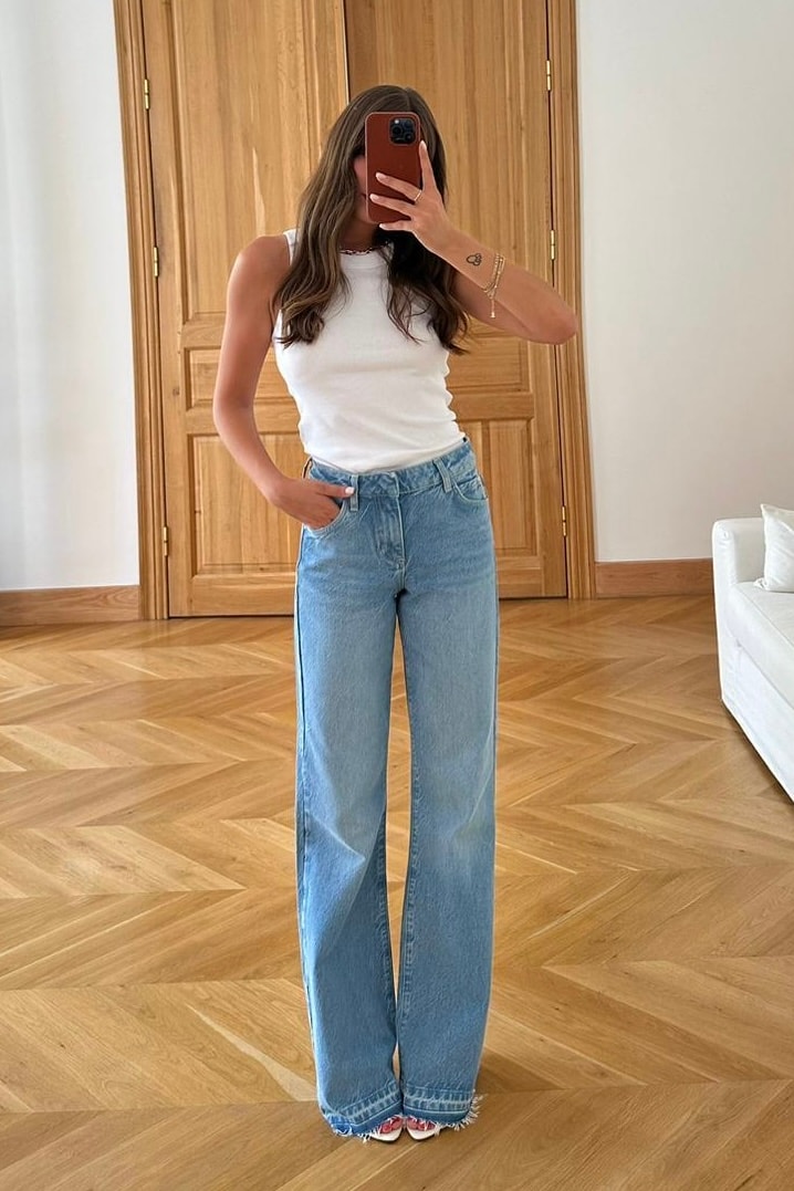 ZR Bootcut Rigid Paça Detaylı Jean - Z1975