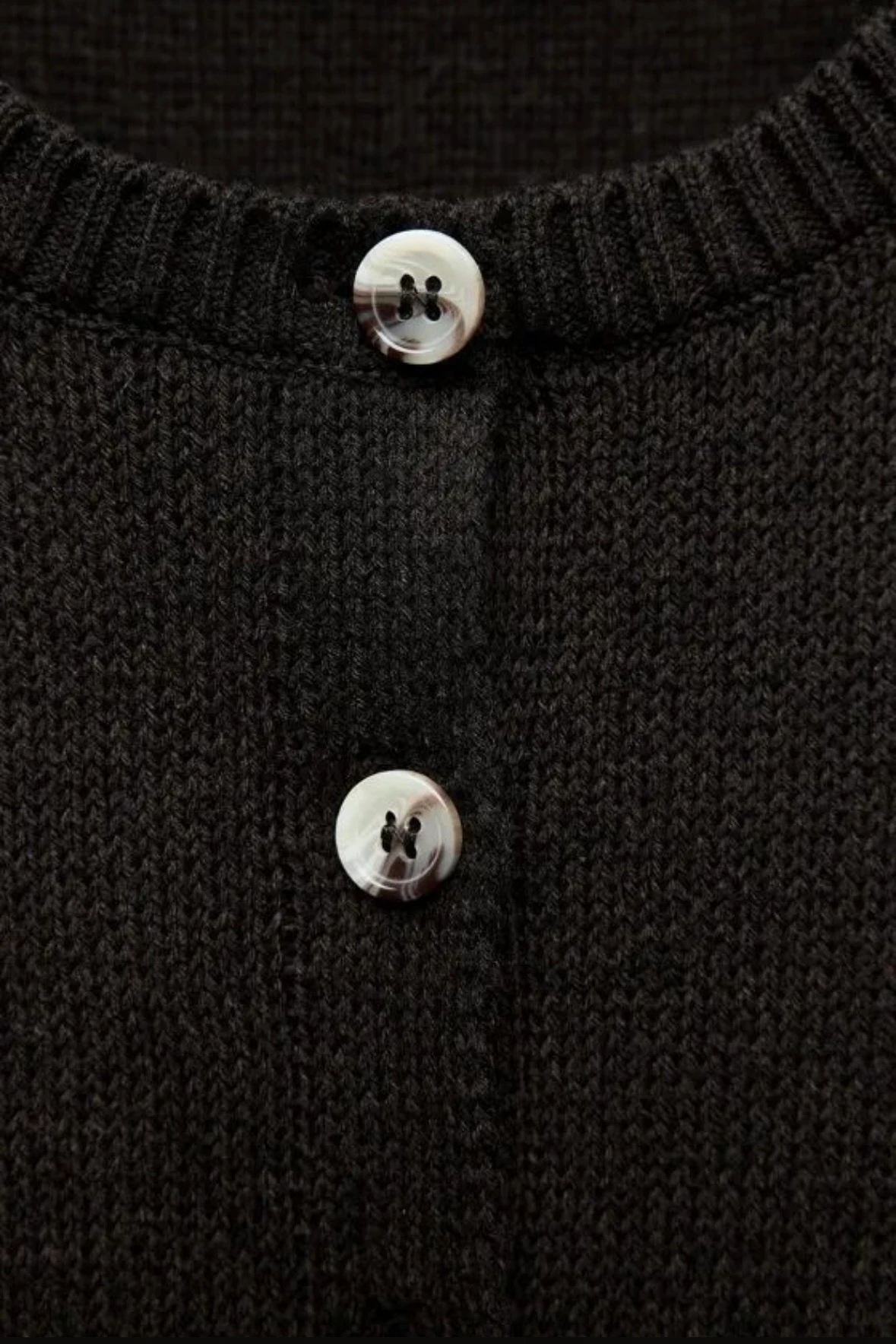 ZR Acı Kahve Triko Hırka