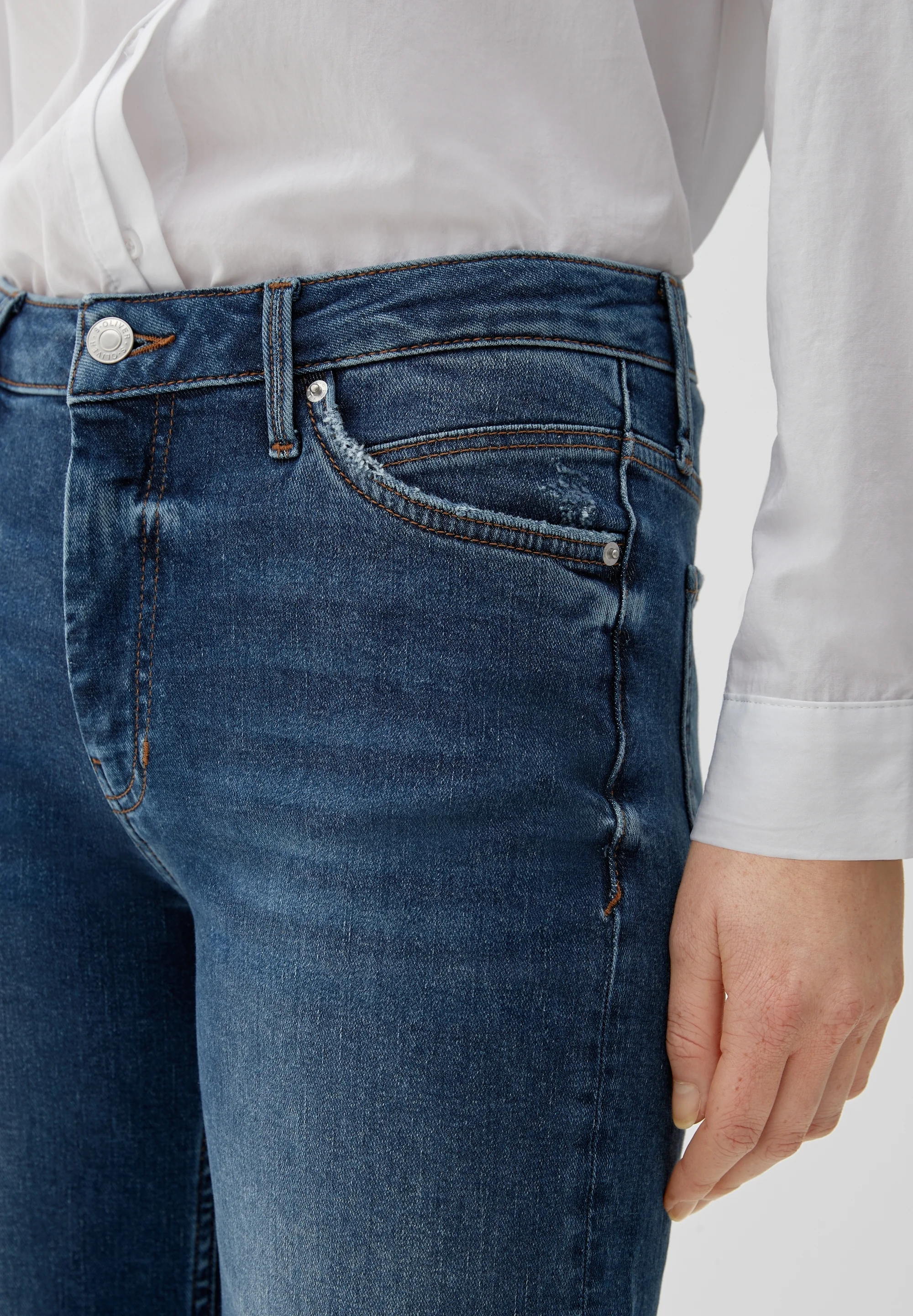 S.O. Straight Jean - Koyu Mavi