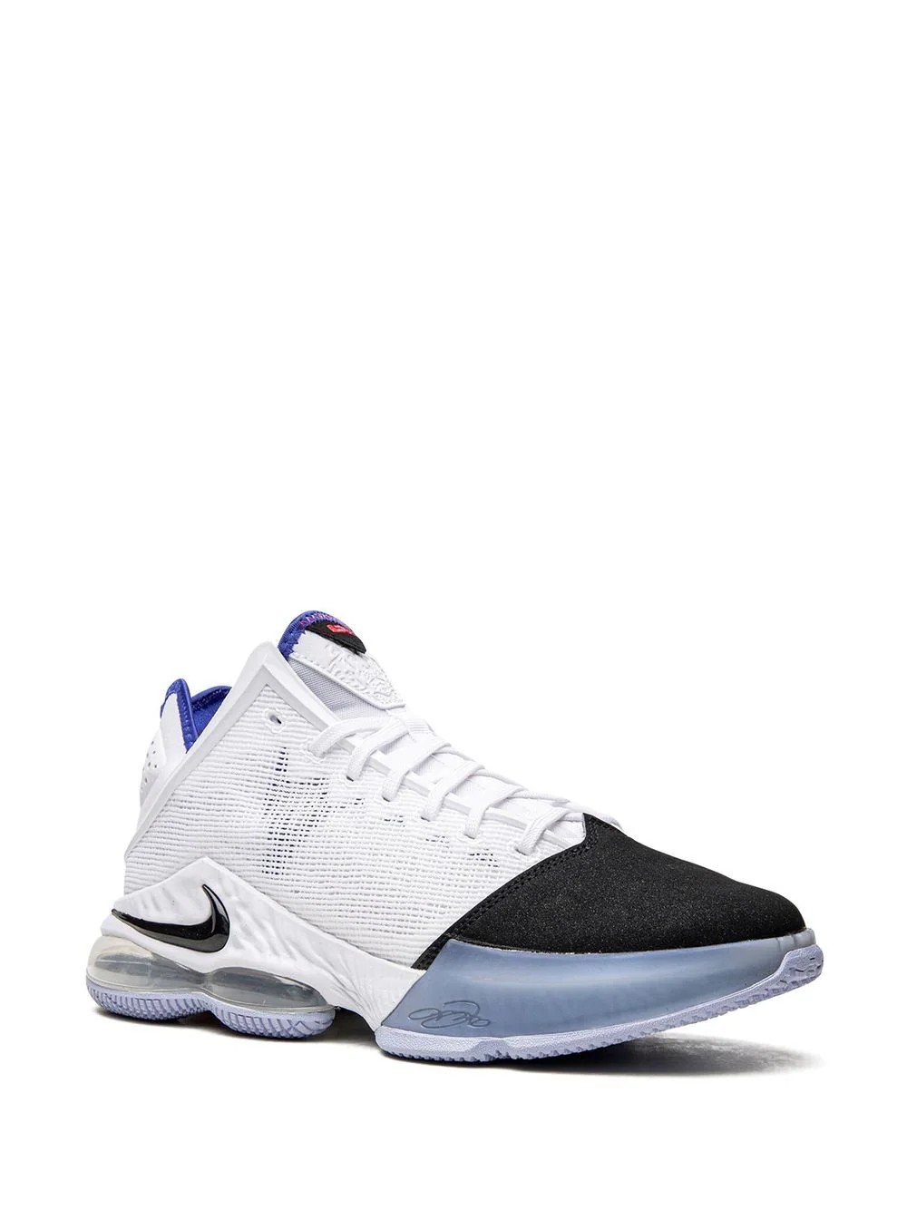LeBron 19 Low "Black Toe" spor ayakkabı