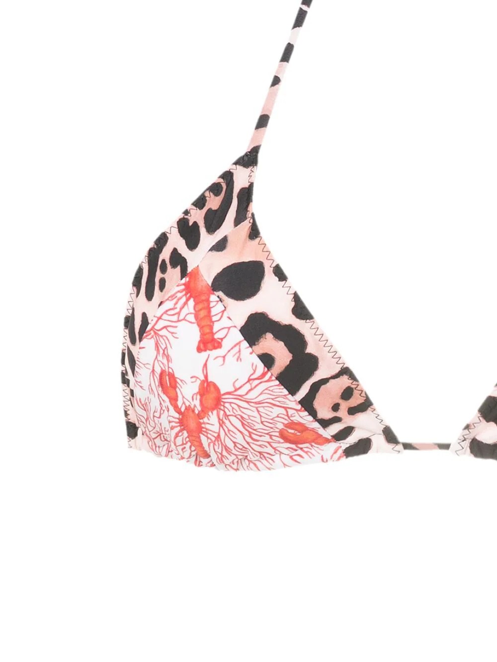 karışık desenli bikini takımı