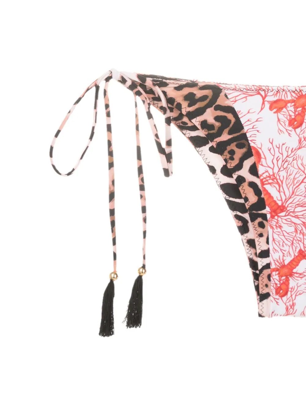 karışık desenli bikini takımı