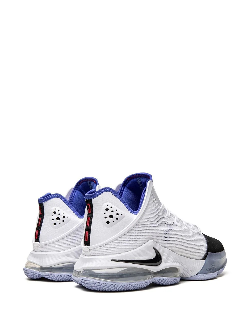 LeBron 19 Low "Black Toe" spor ayakkabı