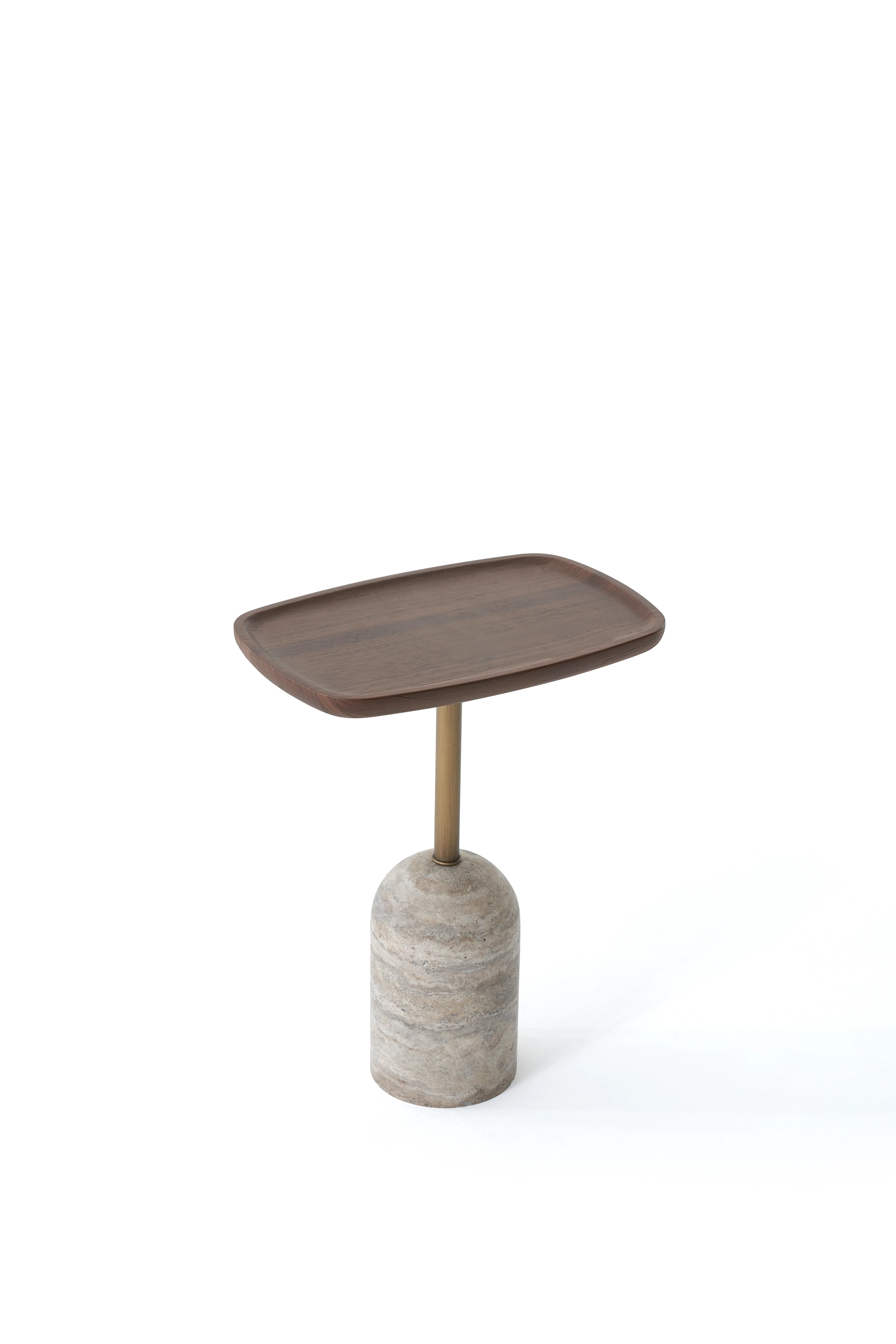 Ceviz Modern Zigon Sehpa